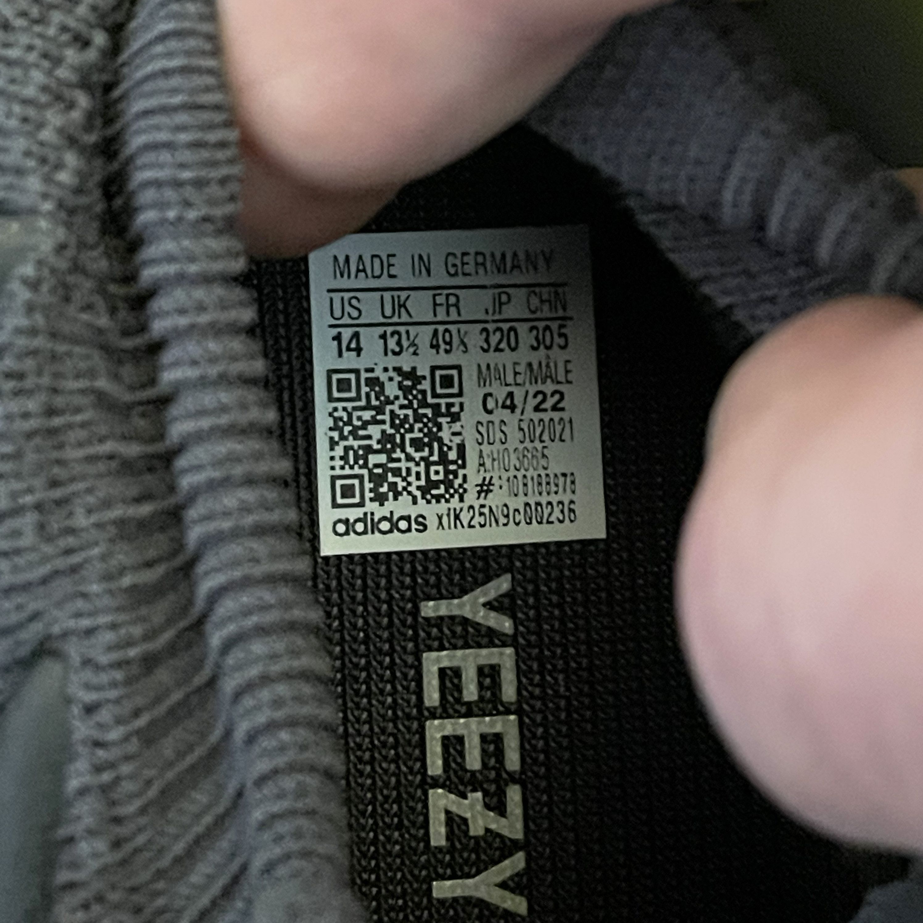 Adidas Adidas Yeezy 450 Utility Black (2022) Size 14 Size US 14 / EU 47 - 13 Thumbnail