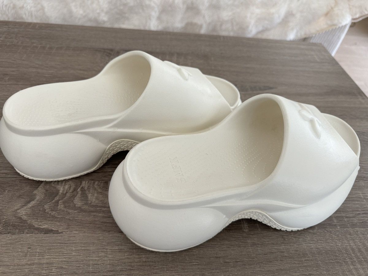 SMFK HIGH-HEEL BUMPER SANDAL IN WHITE Size US 8 / IT 38 - 5 Thumbnail