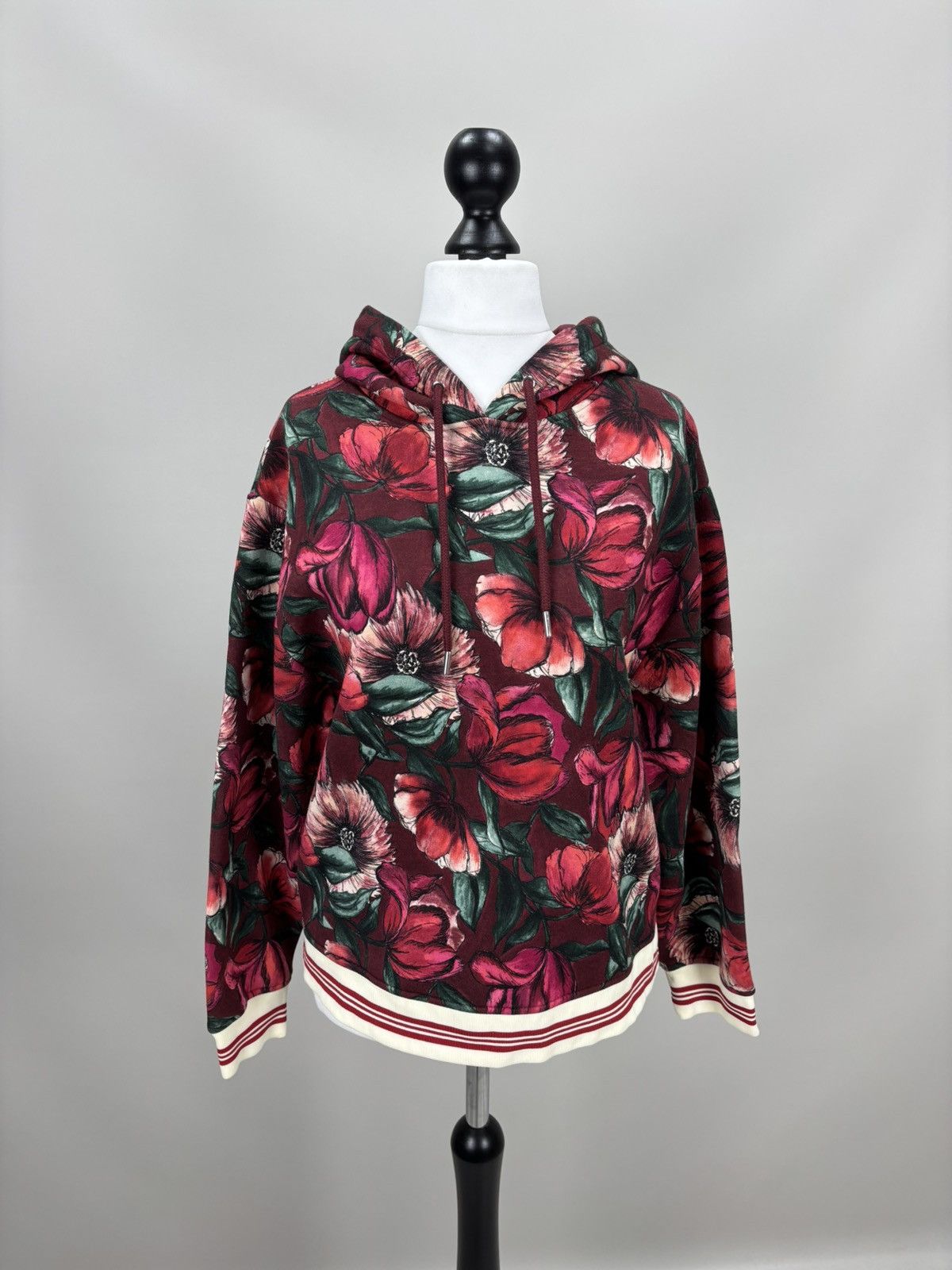 Sandro Womens hoodie Sandro Paris Size 2 Color Red Size M / US 6-8 / IT 42-44 - 1 Thumbnail