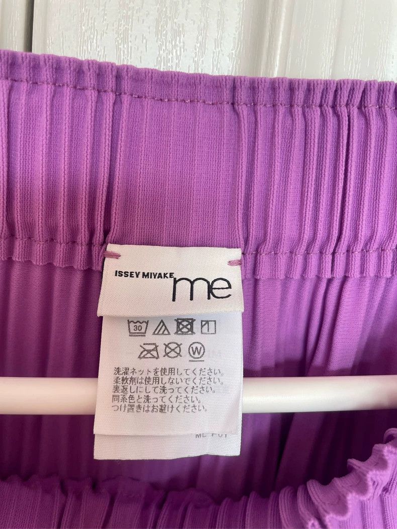Issey Miyake issey miyake size:one size Purple pleated skirt Size 42" / US 20 - 2 Thumbnail