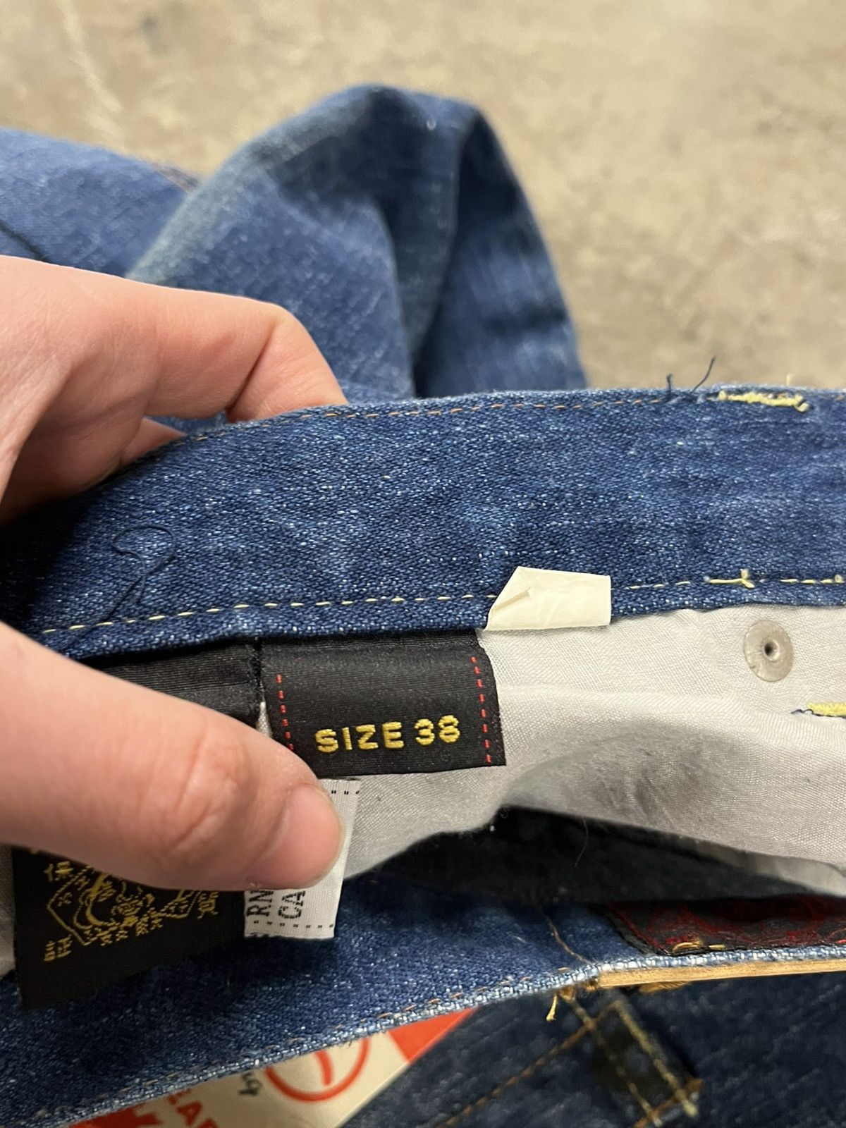 Evisu × Japanese Brand Evisu EU-ED vintage NWT baggy fit denim rare hype Size US 36 / EU 52 - 14 Thumbnail