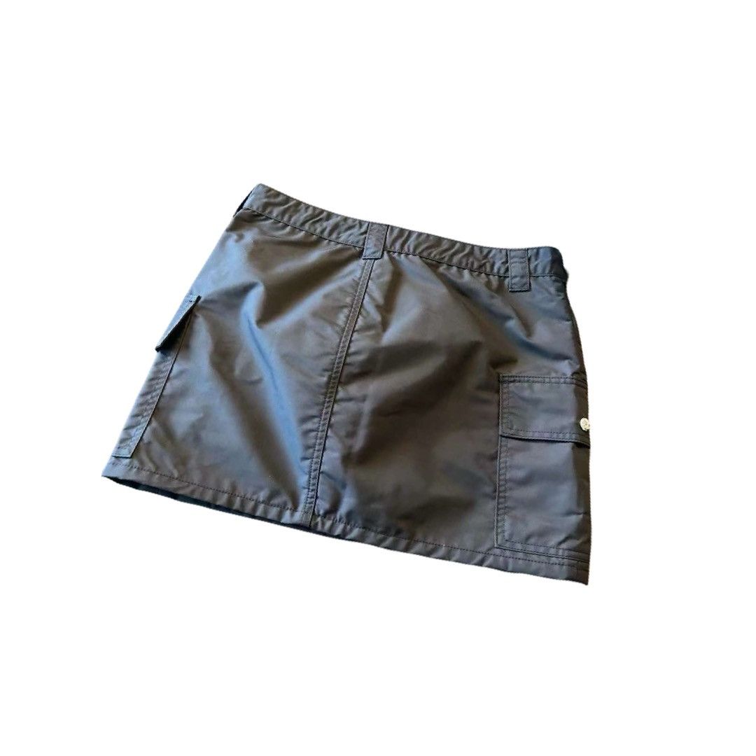 Chrome Hearts Leather cross patch nylon skirt Size 26" / US 2 / IT 38 - 2 Thumbnail