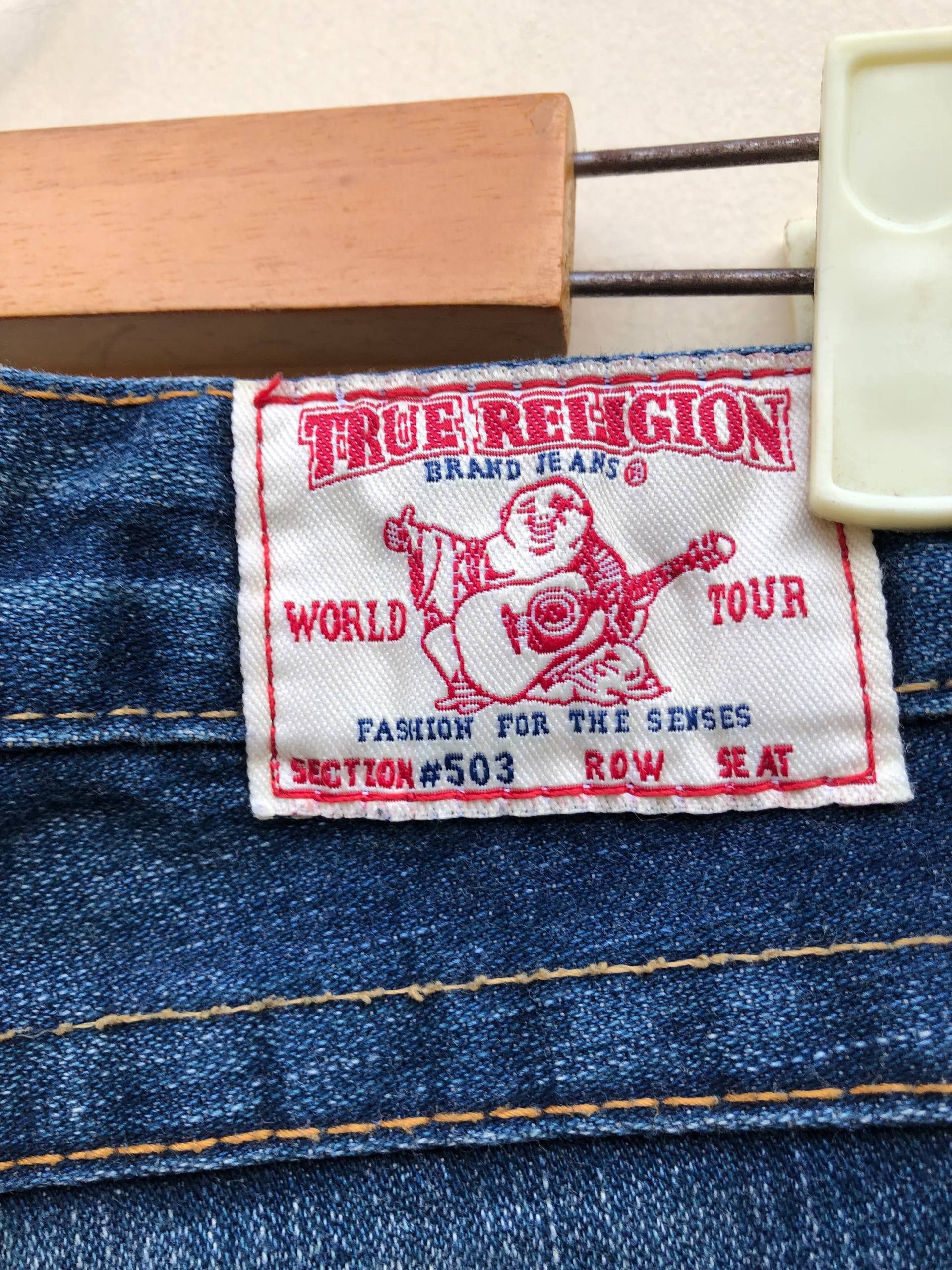 If Six Was Nine 2000s Distressed Bootcut Flared Vkei Y2k Japanese Archive Size US 28 / EU 44 - 8 Thumbnail