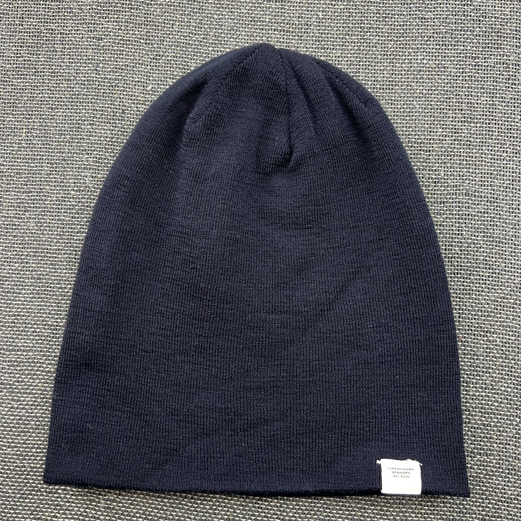 Norse Projects Norse Projects Blue Top Beanie Hat One Size OS 100% Merino Wool Size US M / EU 48-50 / 2 - 2 Thumbnail
