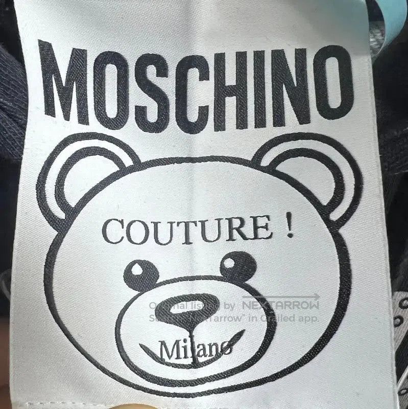 Moschino Moschino Dark Blue Cotton Women's Sweatshirt . Size S / US 4 / IT 40 - 3 Thumbnail