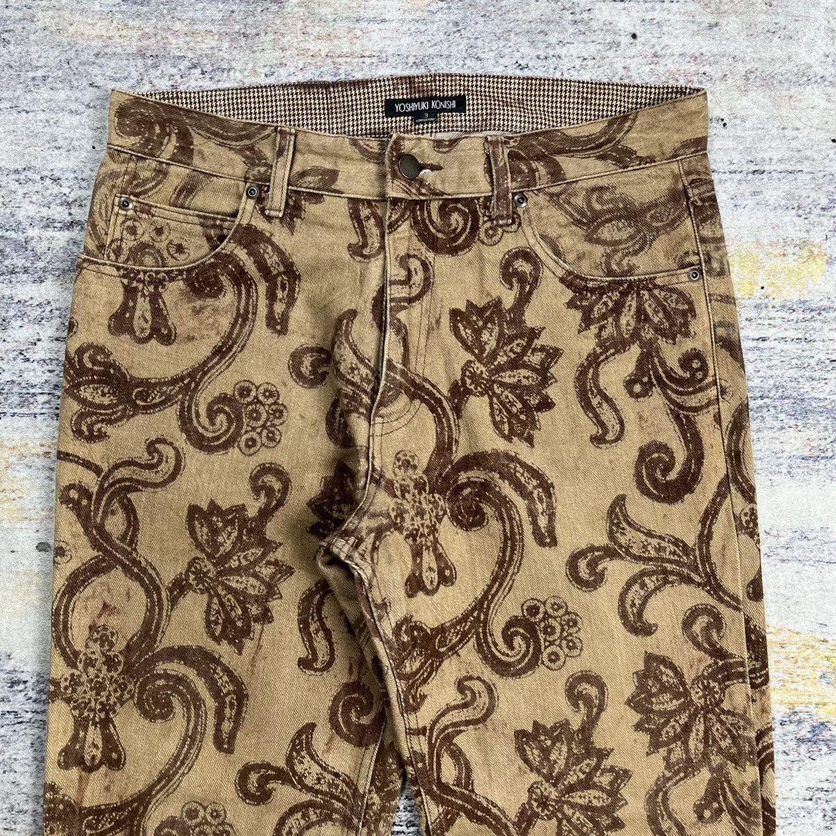 Hysteric Glamour × Yoshiyuki Konishi Vintage Yoshiyuki Konishi paisley denim pants Size US 32 / EU 48 - 3 Thumbnail