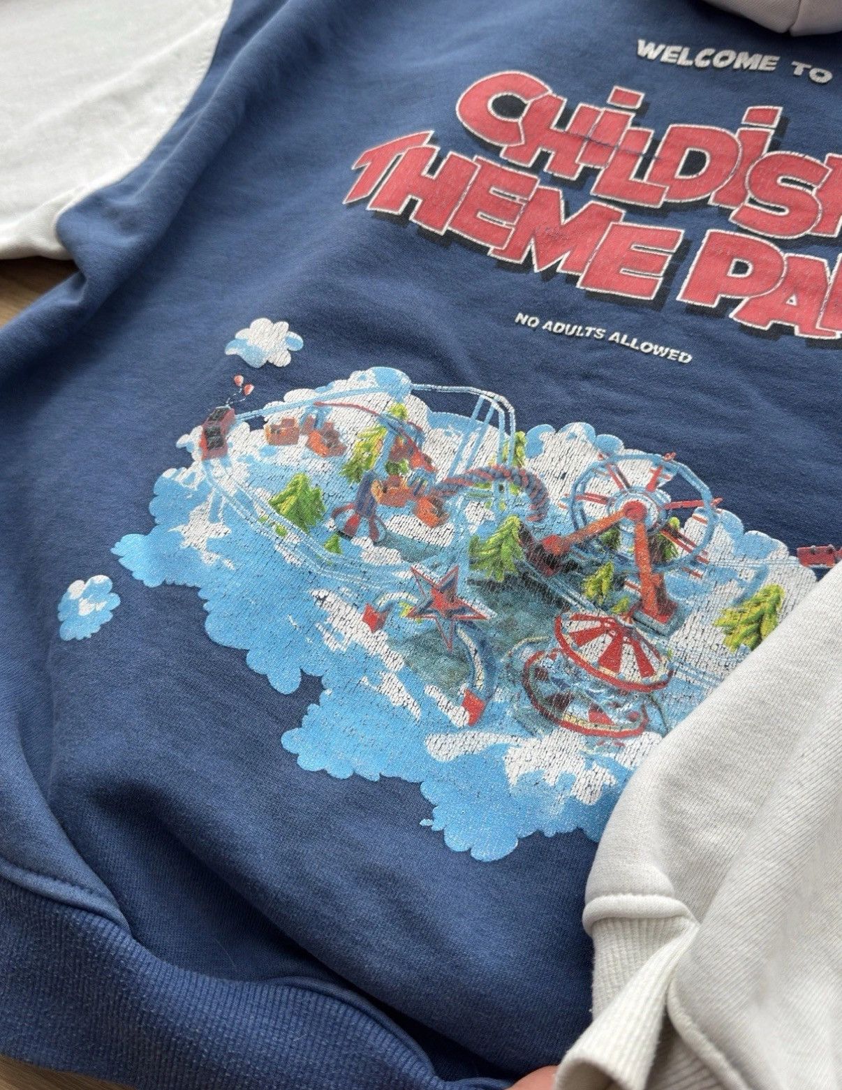 CHILDS Childish Theme Park TGF Vintage Big Logo Heavy Hoodie Men Size US S / EU 44-46 / 1 - 11 Thumbnail