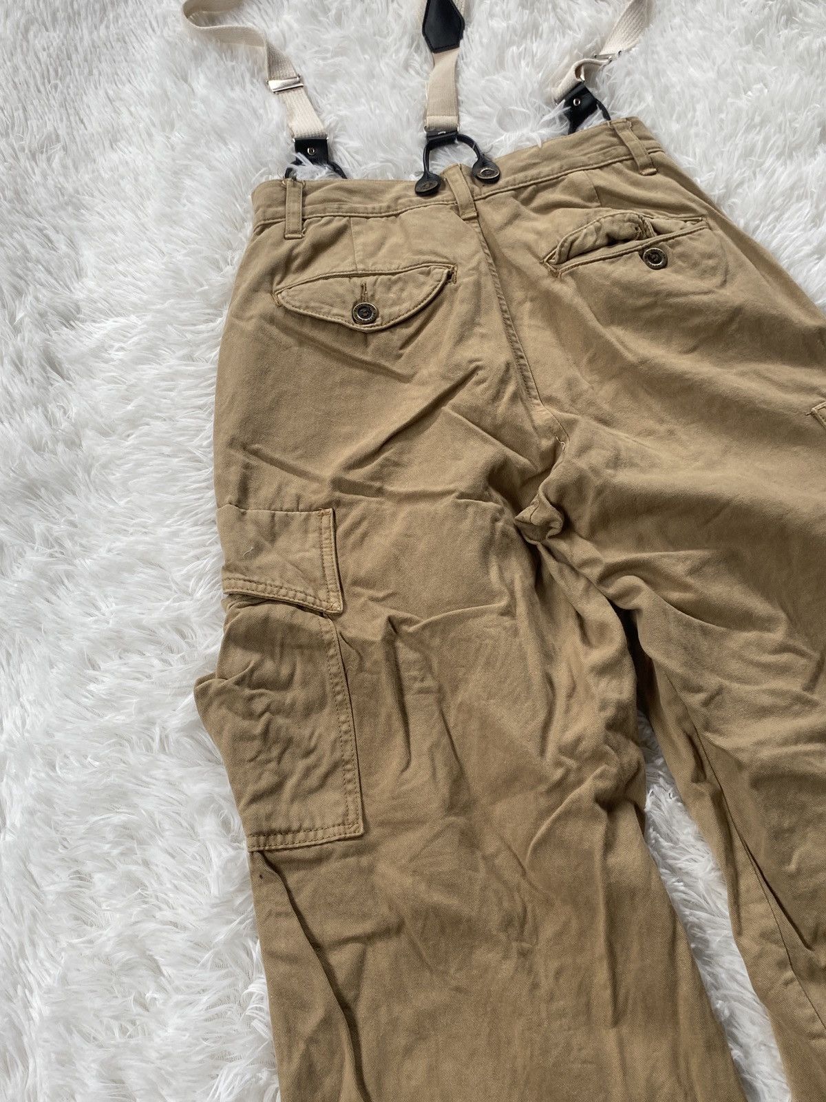 Japanese Brand 🔥BINDING NOW🔥Betty Smith brown parachute cargo pant rare Size US 26 / EU 42 - 12 Thumbnail