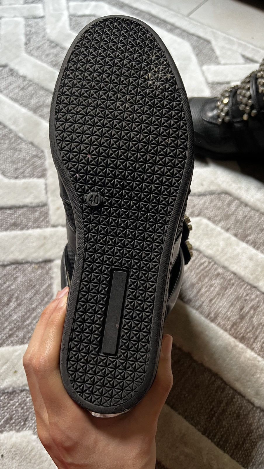 Philipp Plein Philip Plein High Top Sneakers Size US 10 / IT 40 - 10 Thumbnail