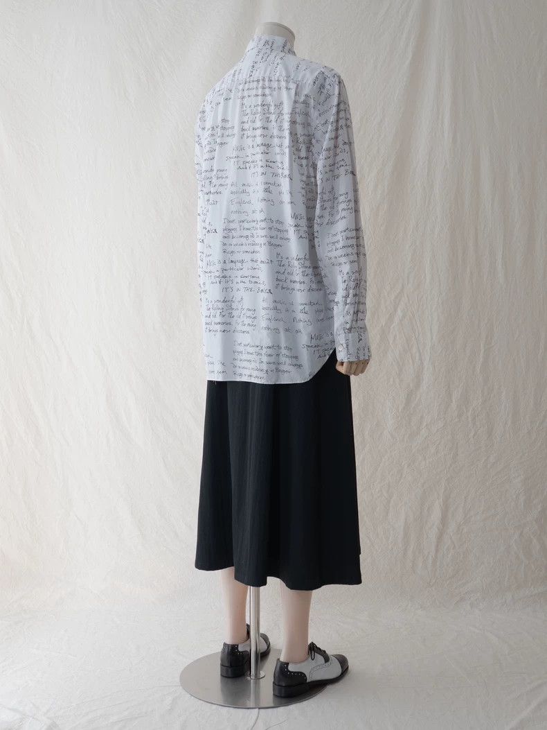 Comme des Garcons Comme Des Garcons Rolling Stones Poems Handwritten English Size S / US 4 / IT 40 - 4 Thumbnail