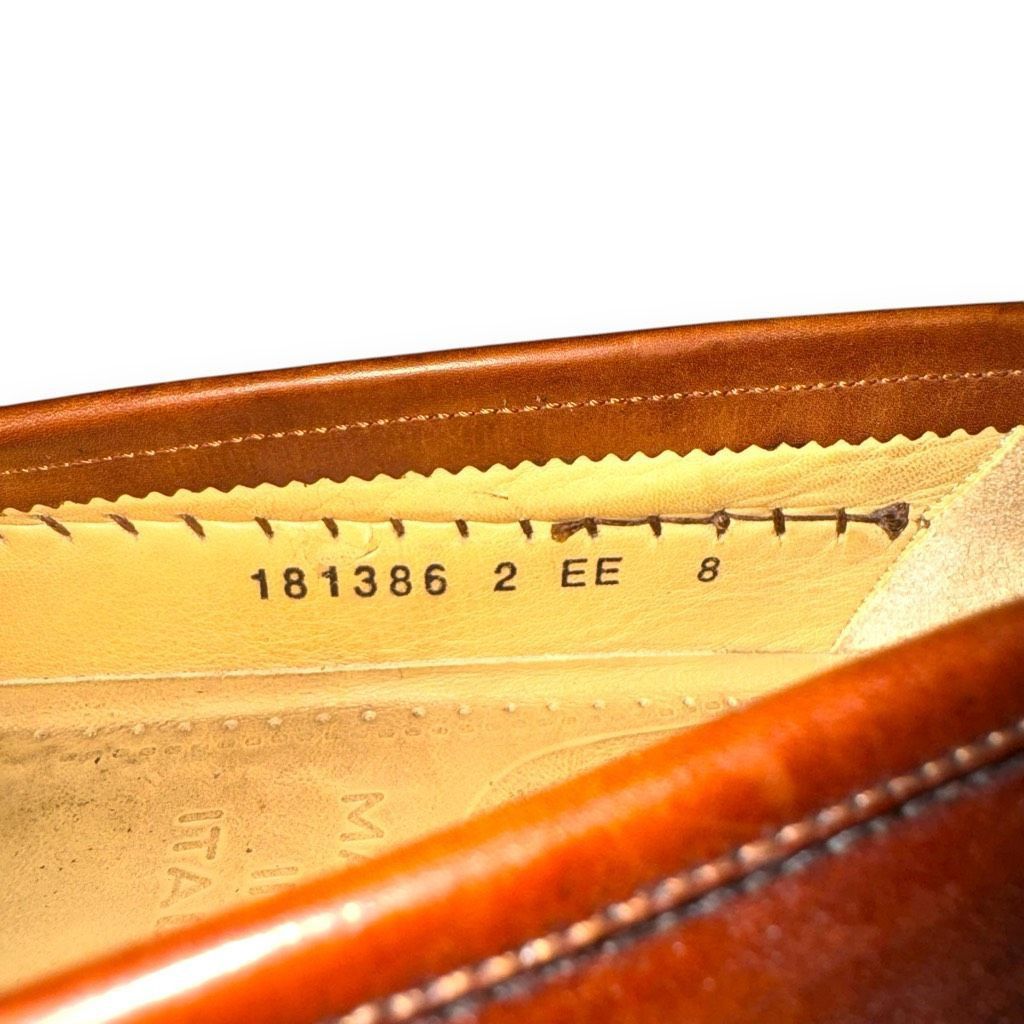 Santoni Santoni Saddle Brown Handmade in Italy Woven Loafers Size 8 Size US 8 / EU 41 - 11 Thumbnail