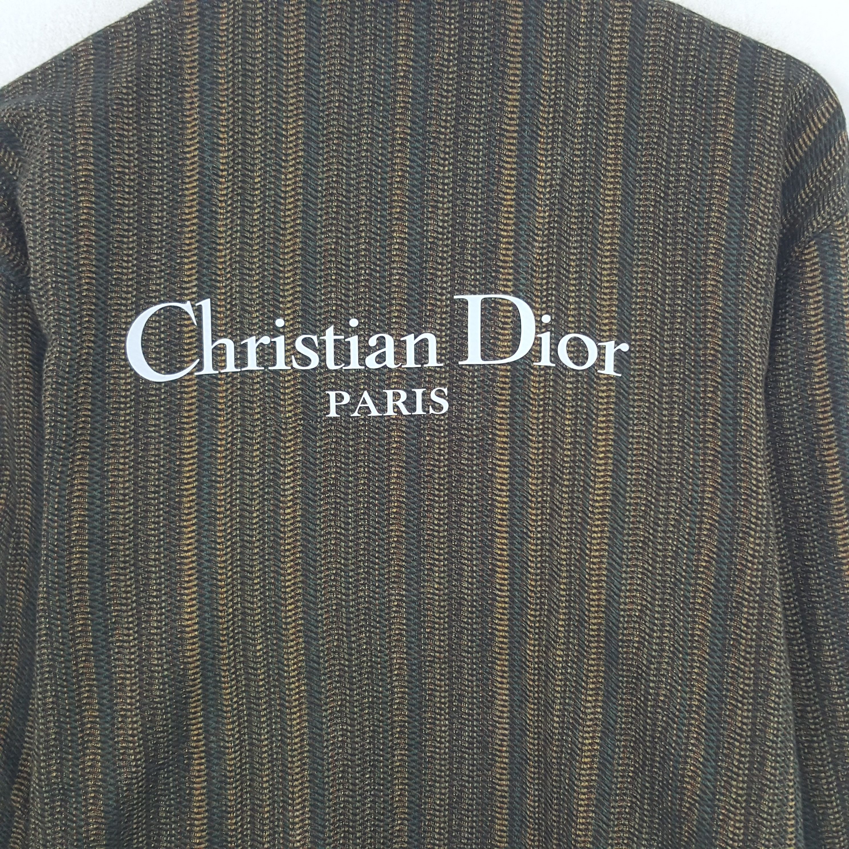 Christian Dior Monsieur × Vintage Vintage Christian Dior Custom Art Logo Pijamas Shirt Size US L / EU 52-54 / 3 - 2 Thumbnail