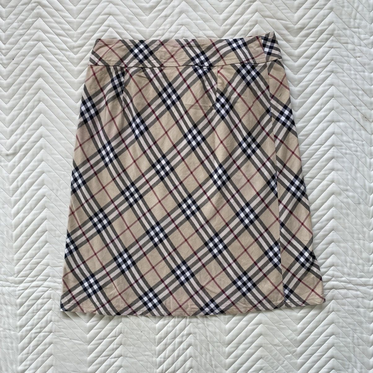 Burberry Burberry Blue Label Women’s Wrap Skirt – Made in Japan Size 31" - 2 Thumbnail