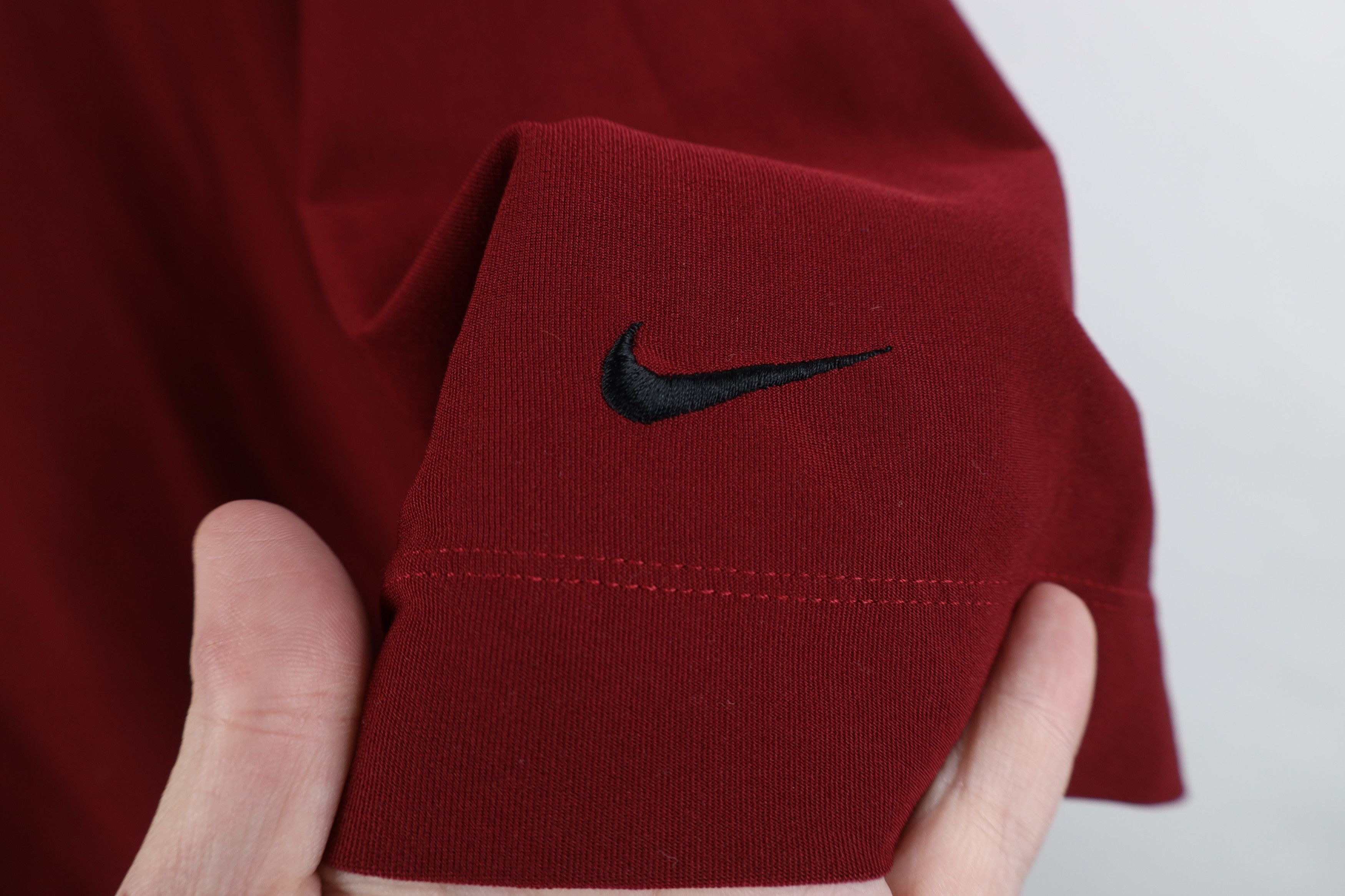 Nike Vintage Nike Golf Mini Swoosh Mock Neck Short Sleeve T-Shirt Size US XXL / EU 58 / 5 - 4 Thumbnail