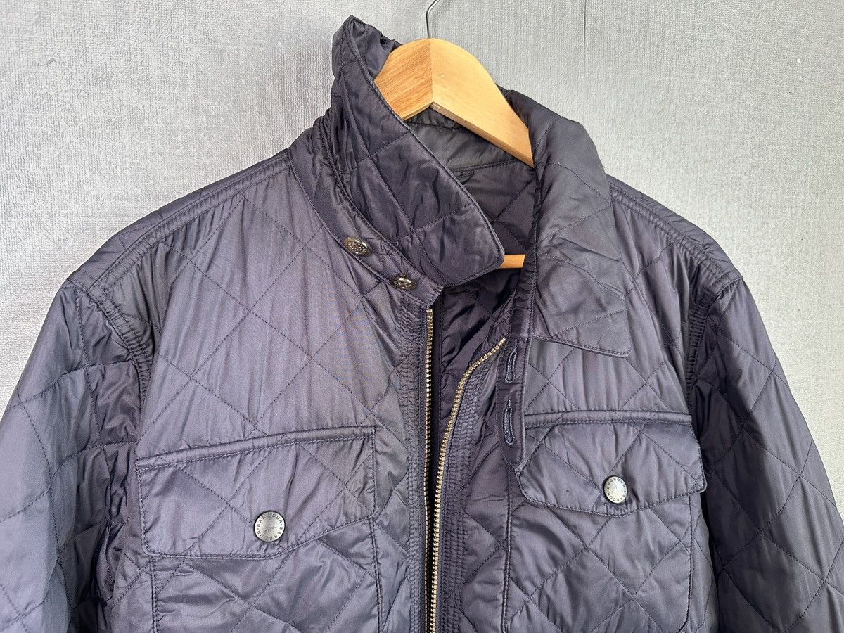 Barbour Men’s BARBOUR Bow Quilt Bomber Jacket Blue size L Size US L / EU 52-54 / 3 - 5 Thumbnail