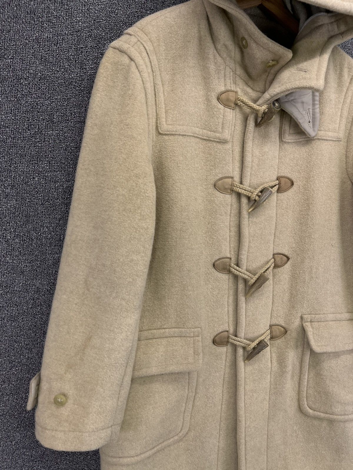 J.Crew Vintage J.Crew Luxury Hoodie Duffle Coat Wool Long Jacket Size US S / EU 44-46 / 1 - 5 Thumbnail