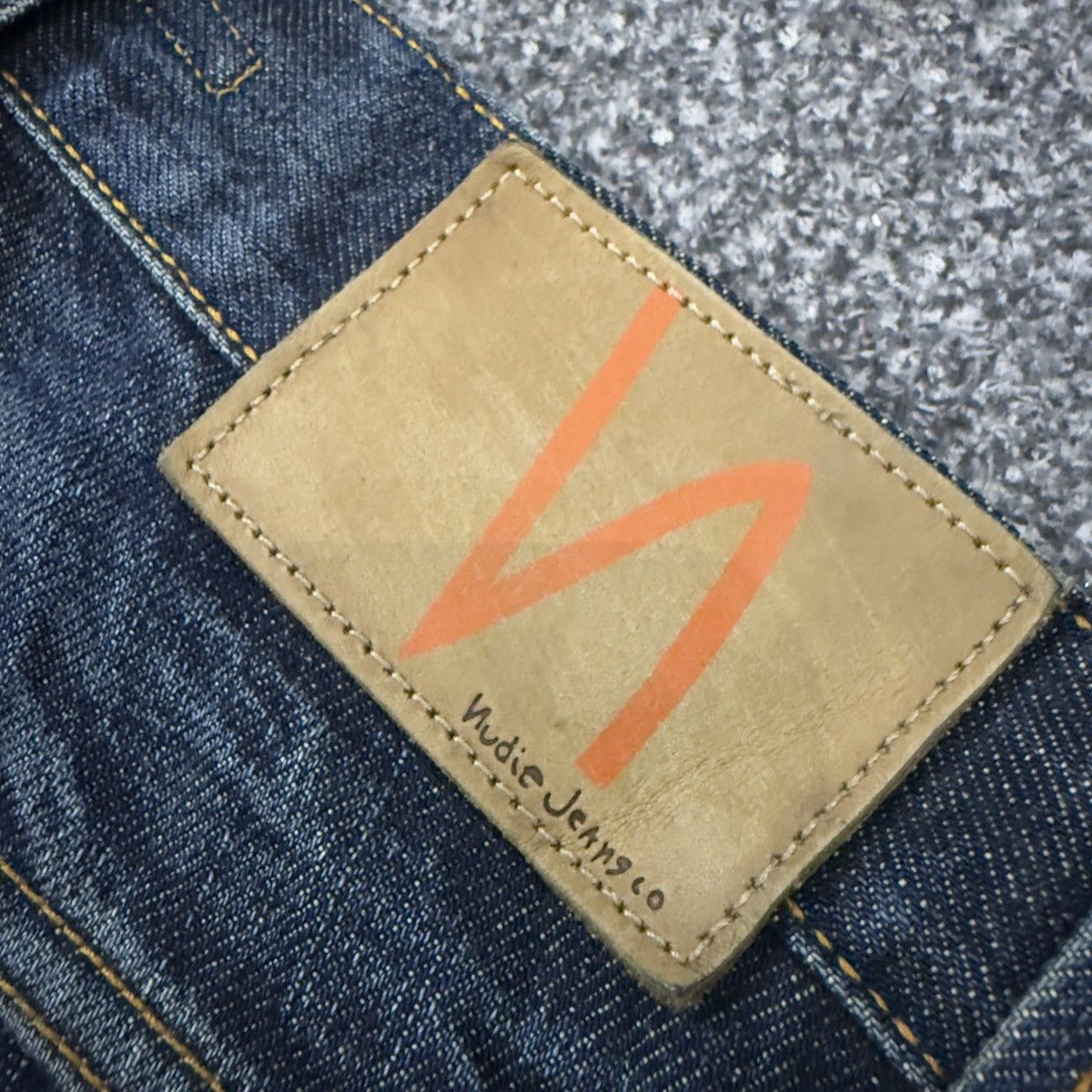 Nudie Jeans Y2K Streetwear Grim Tim Deep Shade Denim Size US 28 / EU 44 - 9 Thumbnail