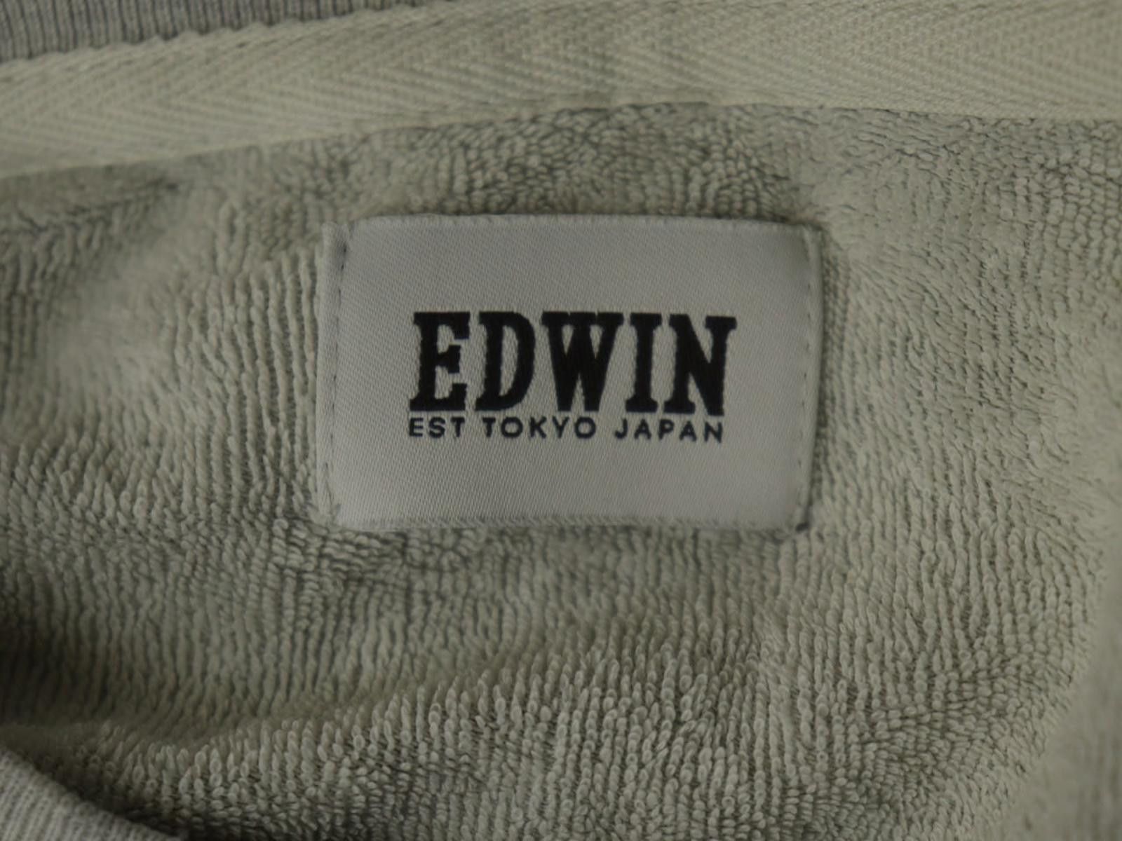 Edwin Edwin Gray 100% Cotton Crew Neck Casual Tee-Shirt Size M Size US M / EU 48-50 / 2 - 6 Thumbnail