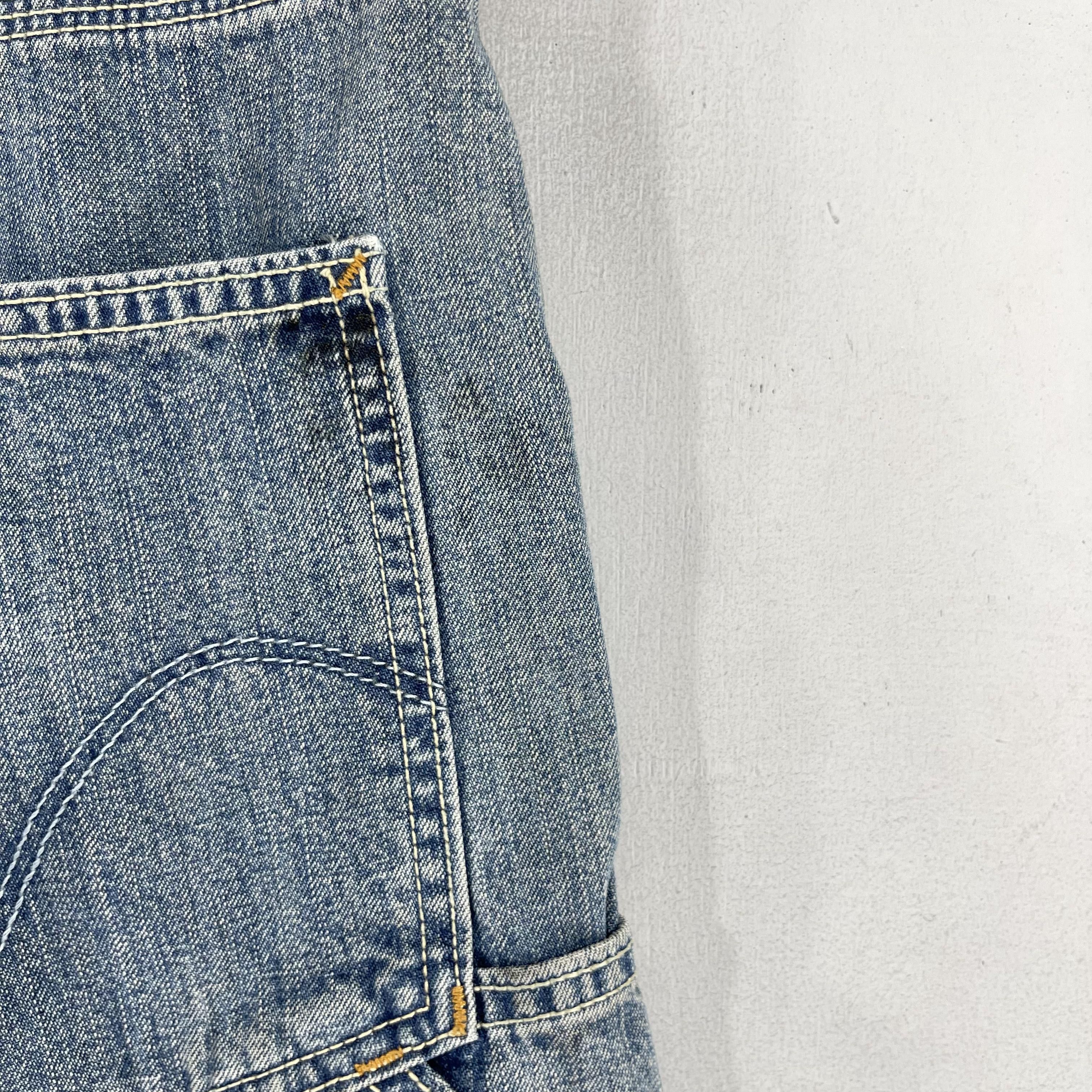 Levi's Size 34 Levis Carpenter Loose Straight Distressed Jeans Size US 34 / EU 50 - 8 Thumbnail