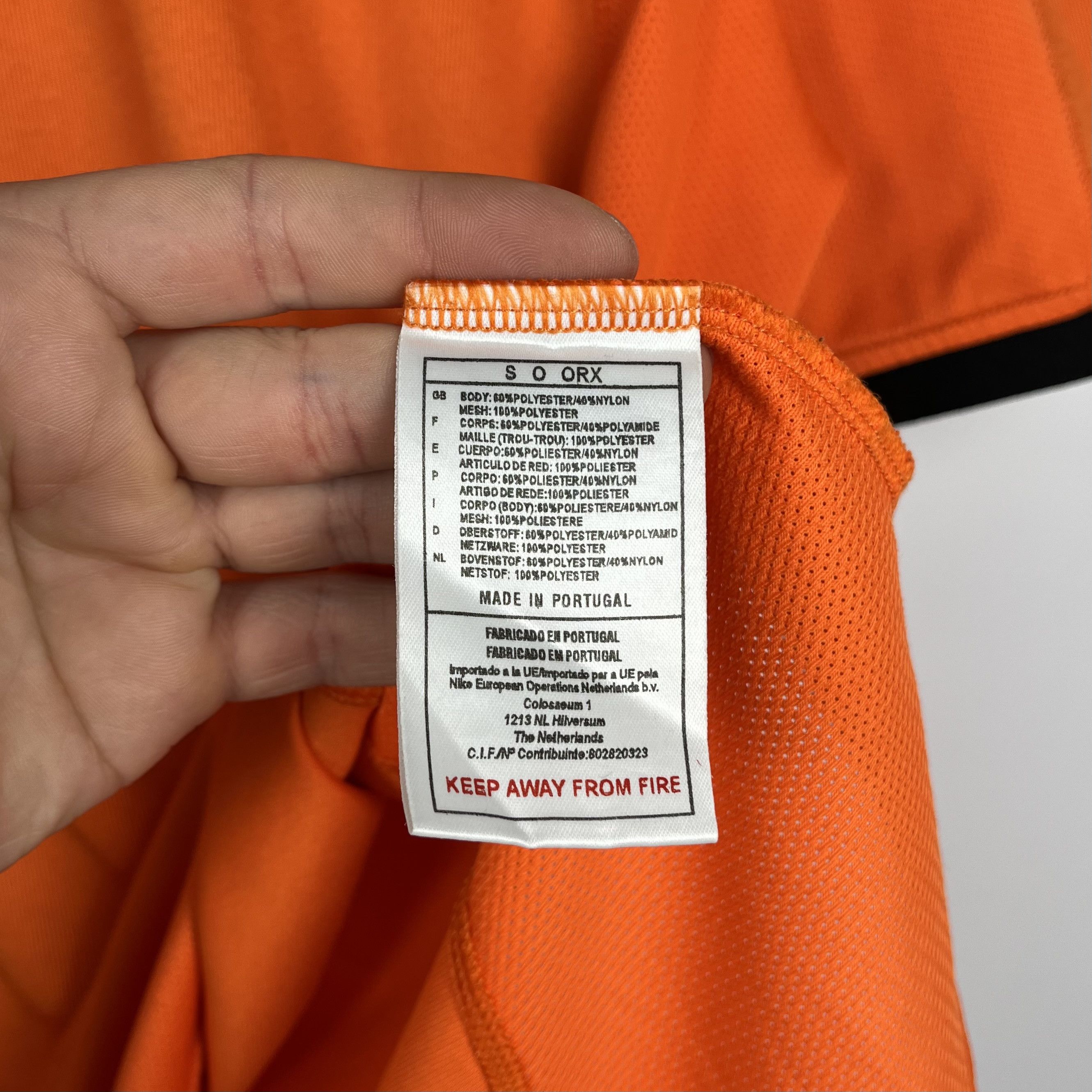 Nike Vintage Nike Netherlands Holland Home Soccer Jersey 2000/02 Size US XL / EU 56 / 4 - 8 Thumbnail