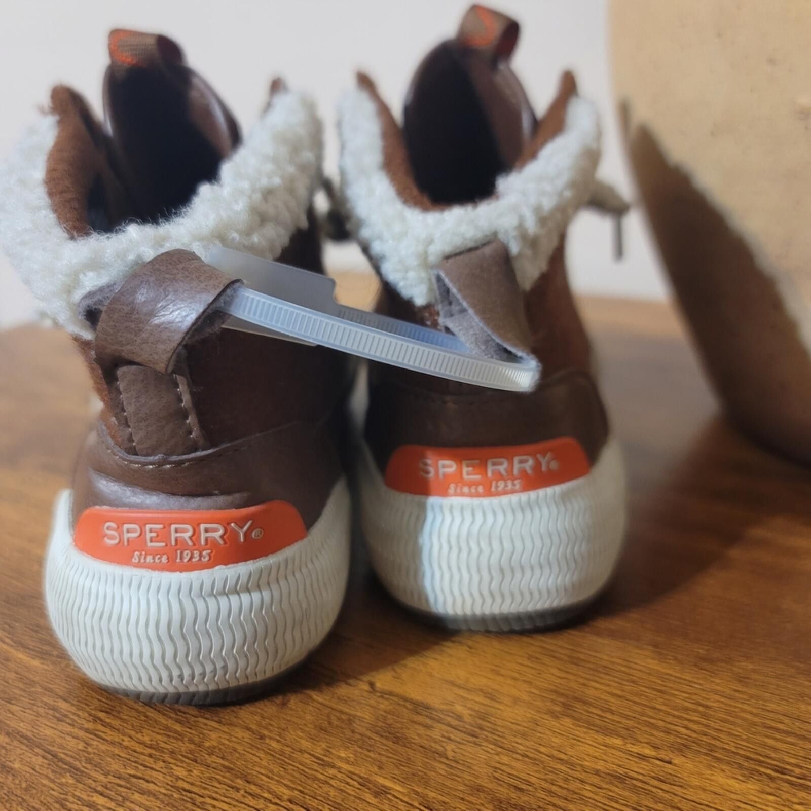 Sperry Sperry Brown High-Top Sneakers Hiking Wool Gorpcore Sz 6.5 Size US 6.5 / IT 36.5 - 7 Thumbnail