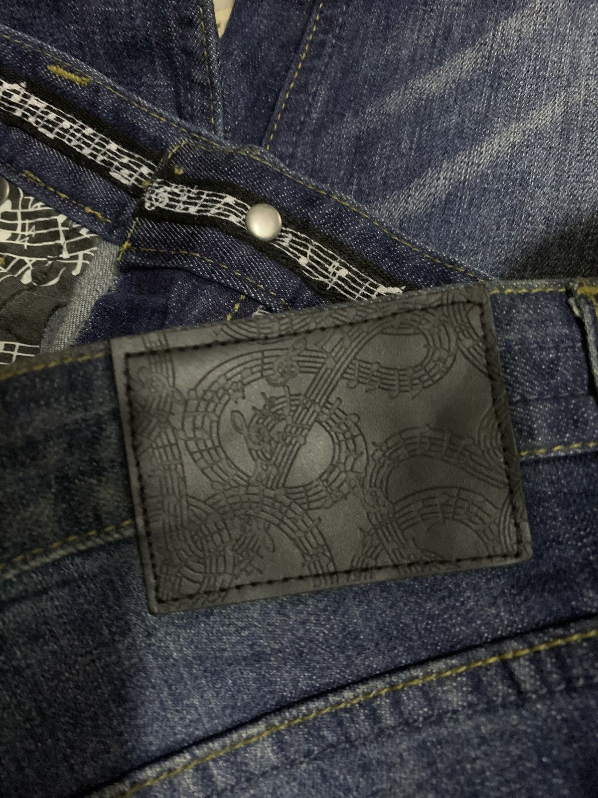 Number (N)ine 💥Takahiromiyashita Number Nine Music Denim Size US 33 - 5 Thumbnail