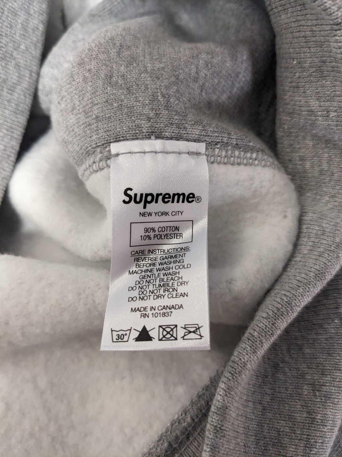 Supreme SS19 SUPREME SWAROVSKI BOX LOGO HOODED SWEATSHIRT Size US M / EU 48-50 / 2 - 6 Thumbnail