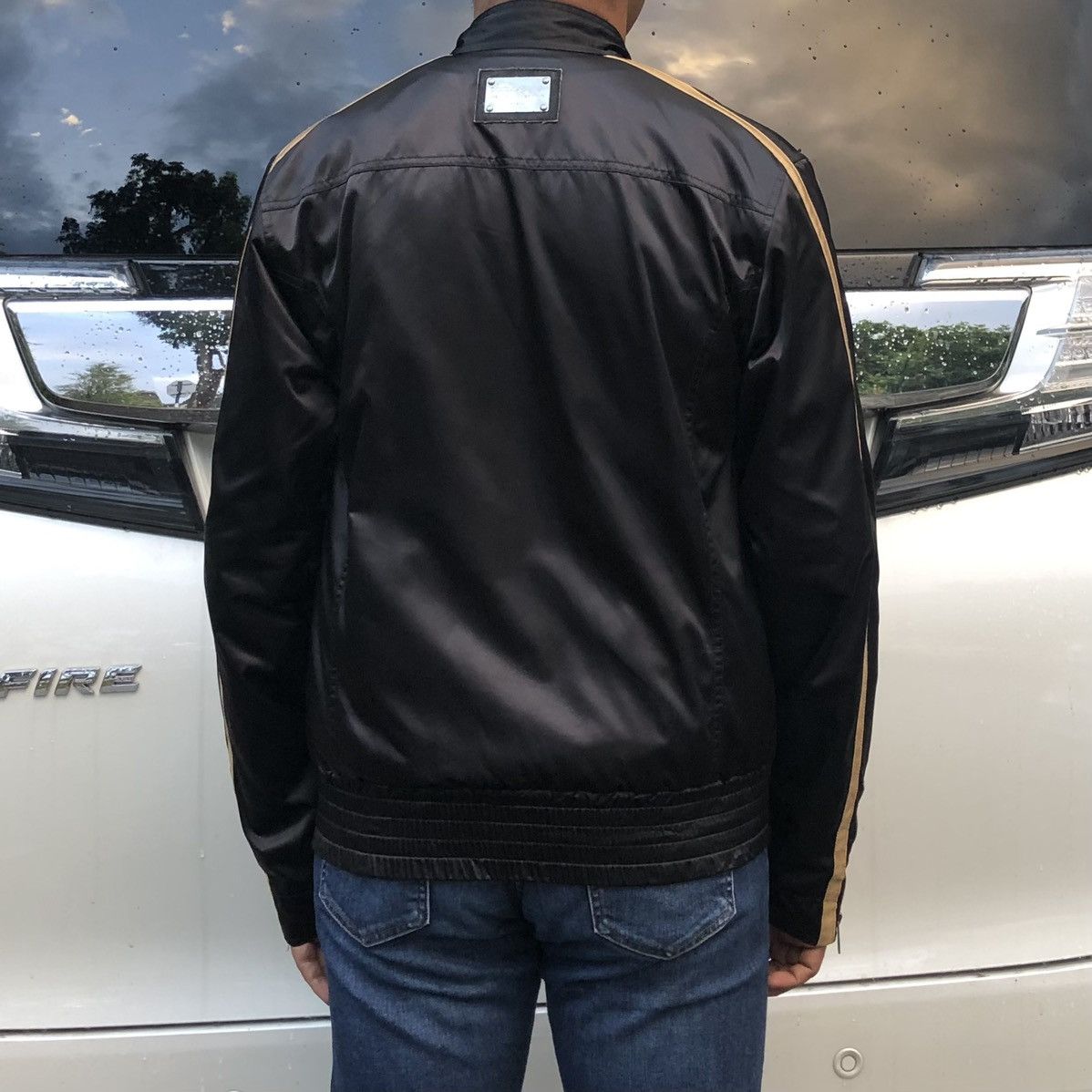 Dolce & Gabbana Dolce & Gabbana SS04 Nylon Bomber Jacket Made In Italy Size US M / EU 48-50 / 2 - 4 Thumbnail