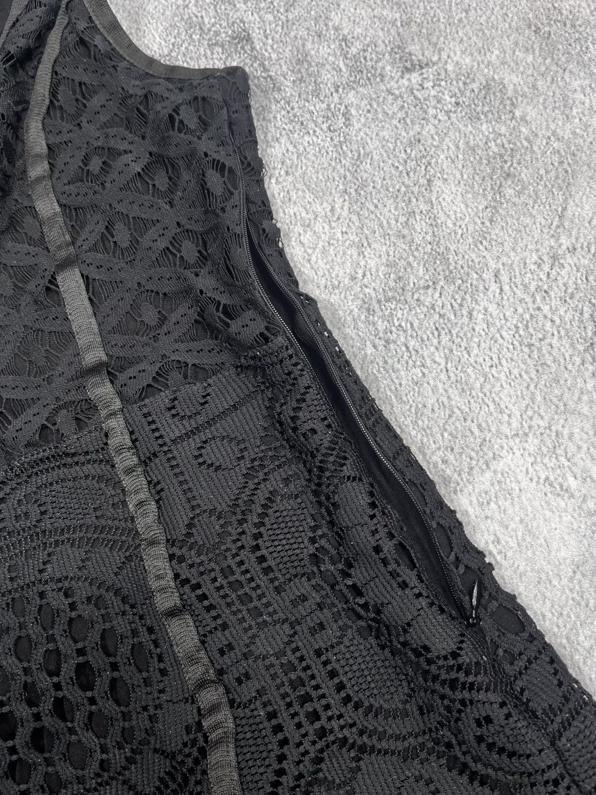 Other Vintage Y2K Desigual mesh flared opium sleeveless dress S Size S / US 4 / IT 40 - 12 Thumbnail