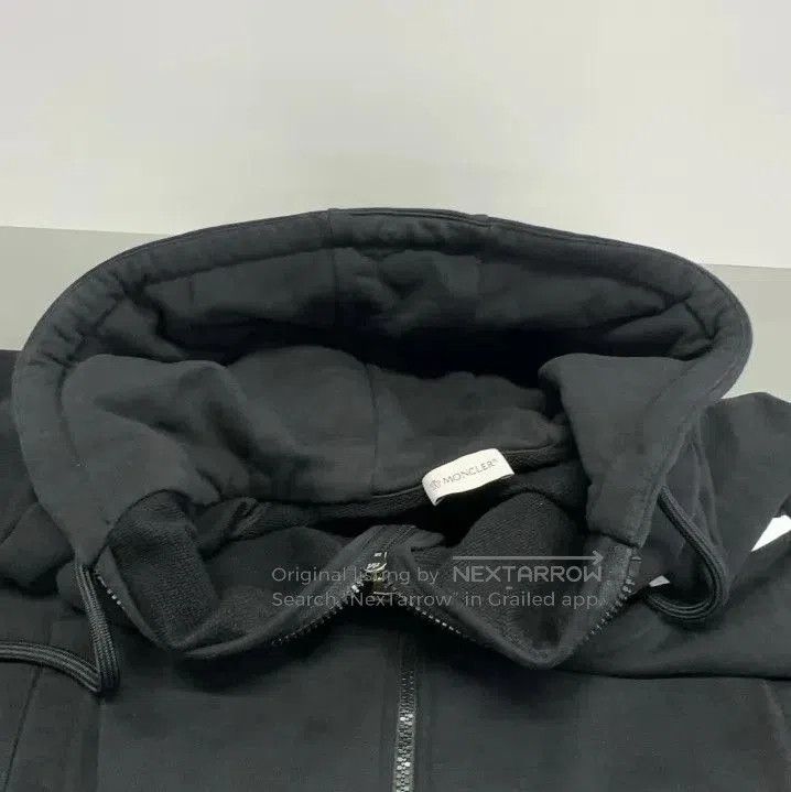 Moncler Moncler Embroidered Logo Zip Hoodie. Size US L / EU 52-54 / 3 - 5 Thumbnail