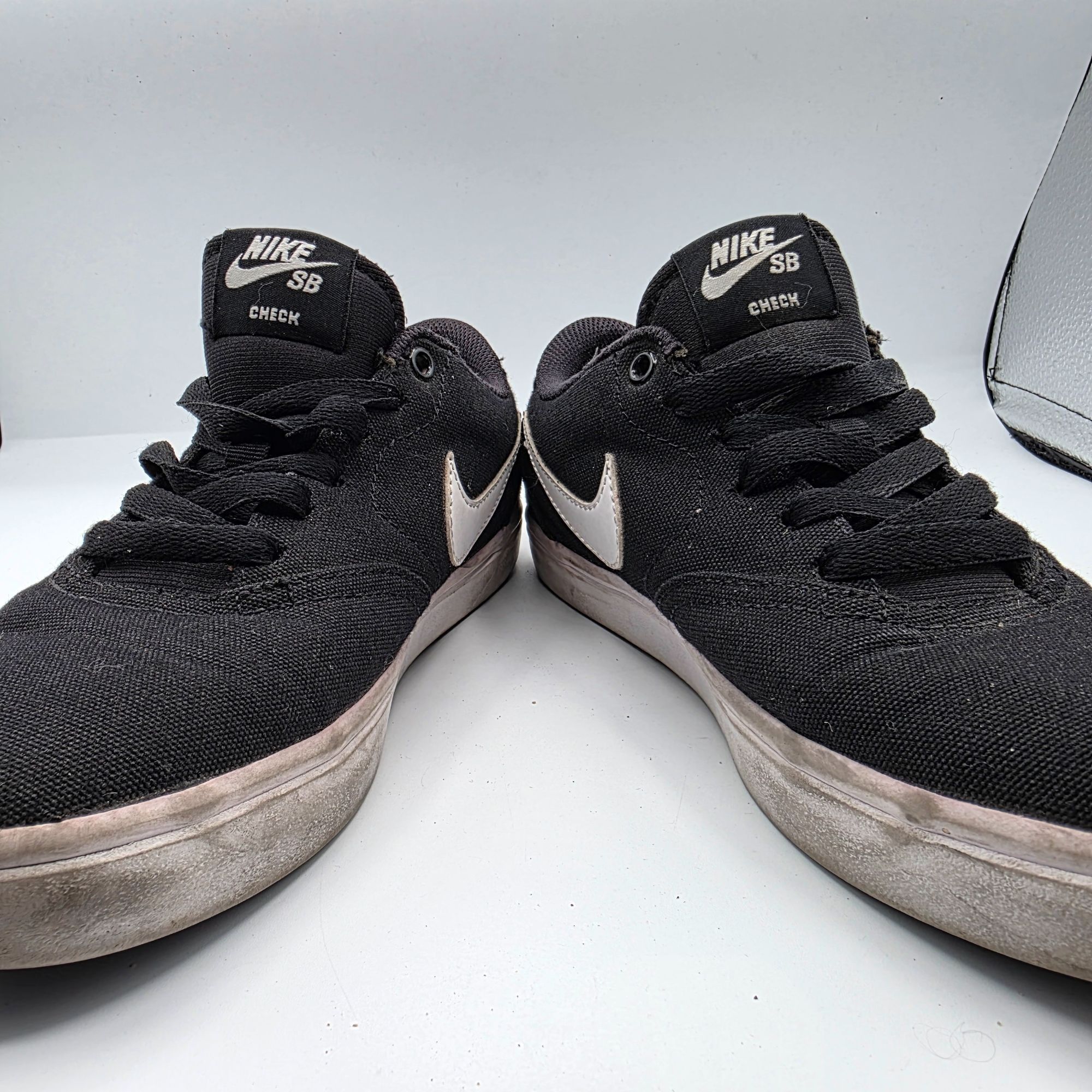 Nike Nike SB Check Solarsoft Womens 6.5 Black Casual Shoes Sneake Size US 6.5 / IT 36.5 - 3 Thumbnail