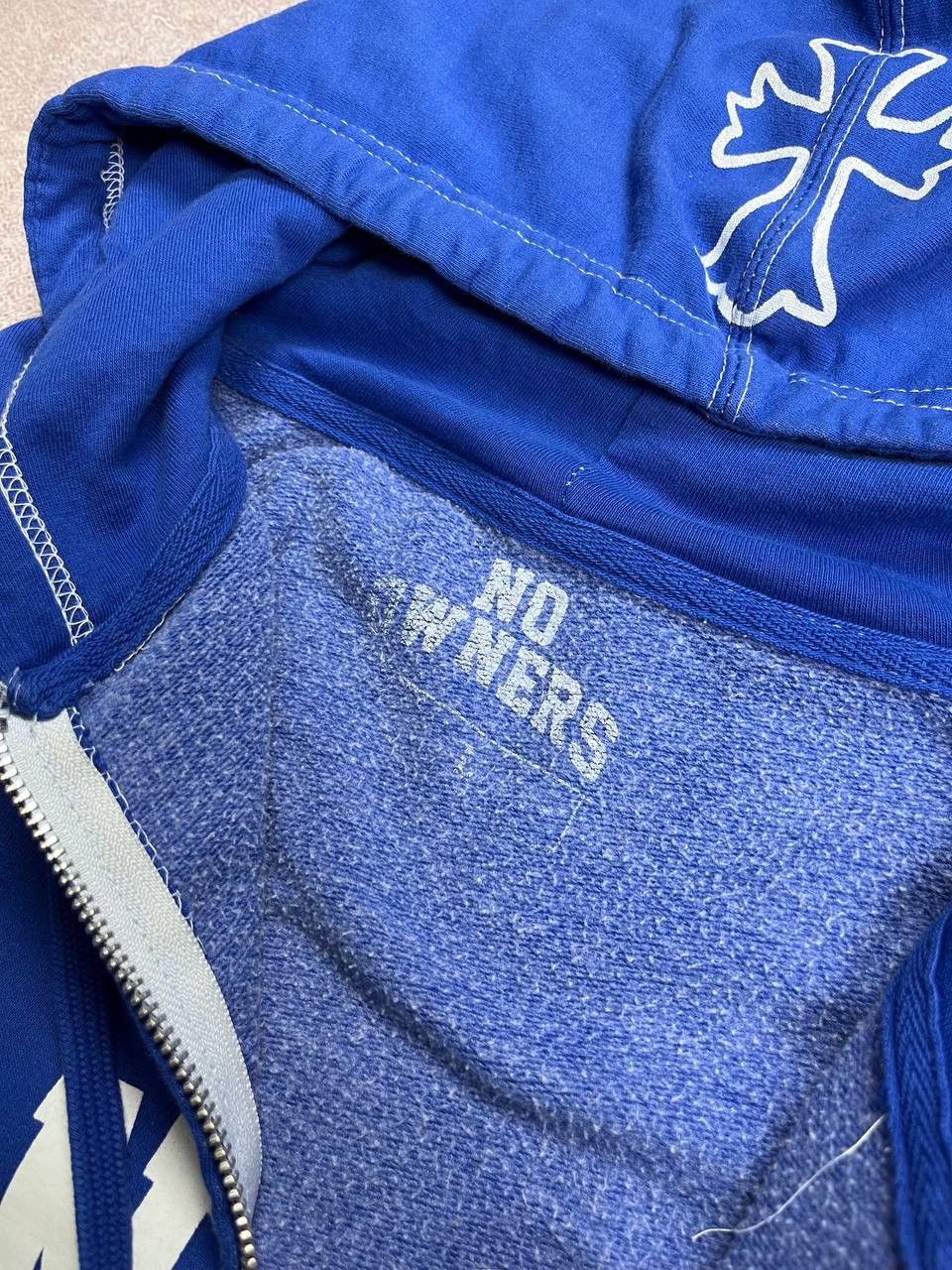 Vintage No Owners Boxy Zip Hoodie Y2K L Size US L / EU 52-54 / 3 - 4 Thumbnail