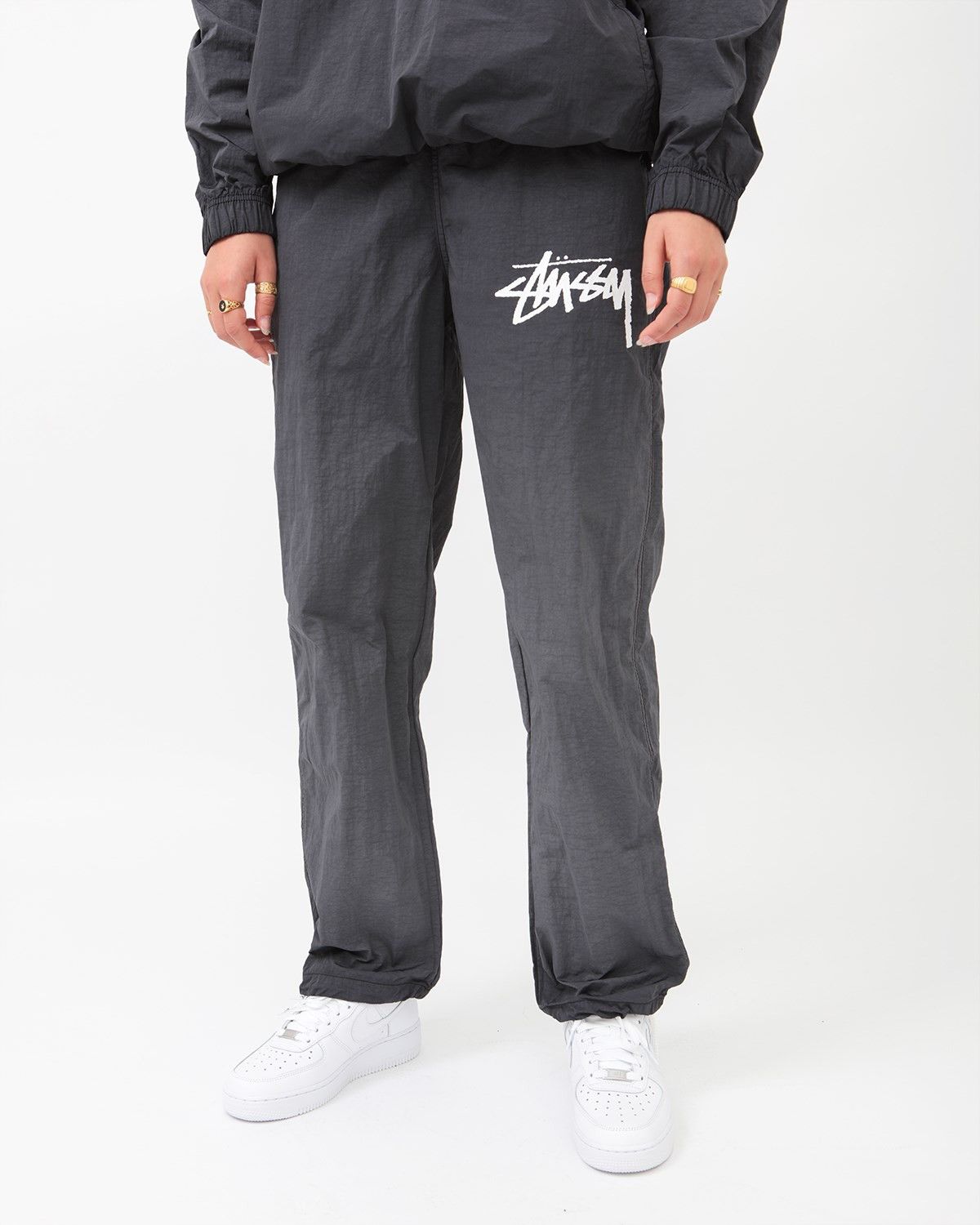 Image of Nike x Stussy Beach Pant XL in Grey, Men's (Size 34)