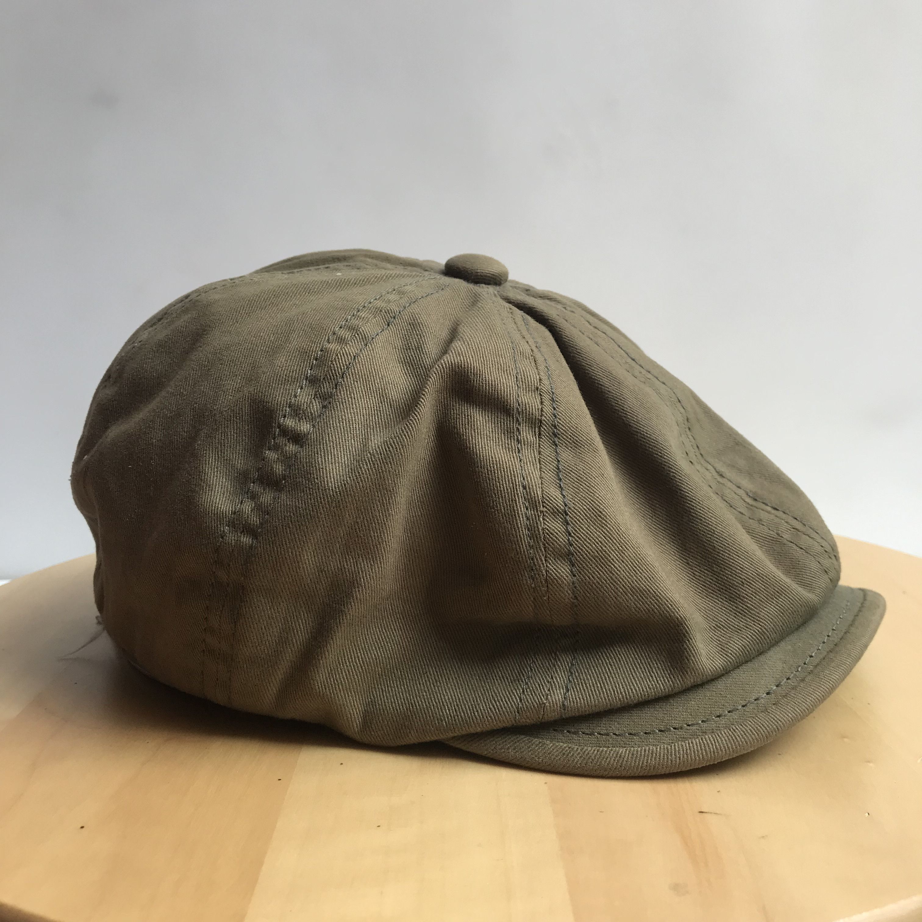 Ben Sherman × Designer × Other UK BEN SHERMAN newsboy cap Gatsby BAKER BOY CAP Military GreeN Size ONE SIZE - 16 Thumbnail