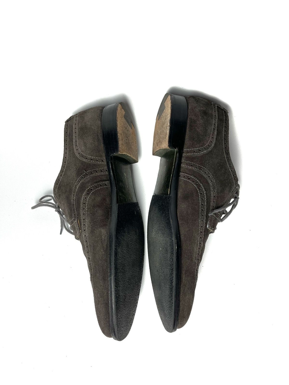 Crockett & Jones Crocket & Jones Wycombe suede oxford brogues formal shoes 9E Size US 10 / EU 43 - 5 Thumbnail