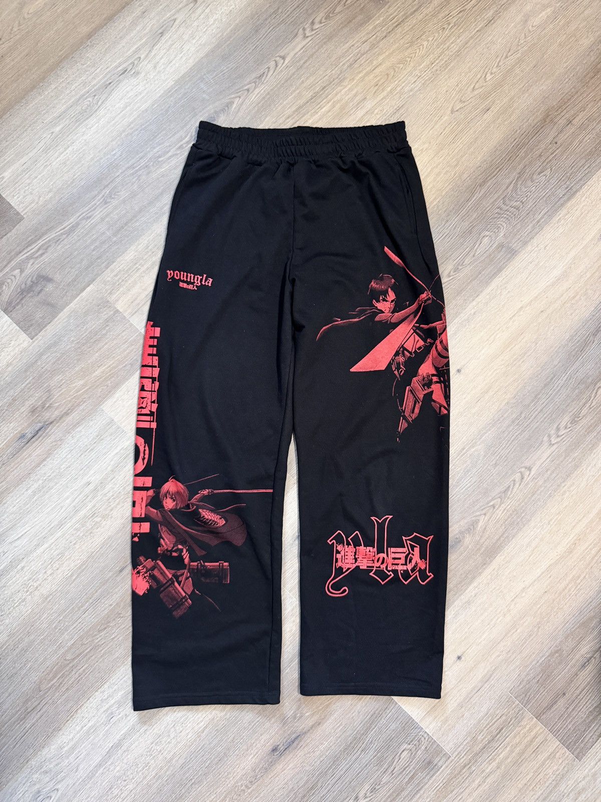 Alphalete Athletics × Gymshark × YoungLA YoungLa x AOT BAGGY JOGGERS (2128 - AOT x YLA) size XXL Size US 40 / EU 56 - 1 Thumbnail