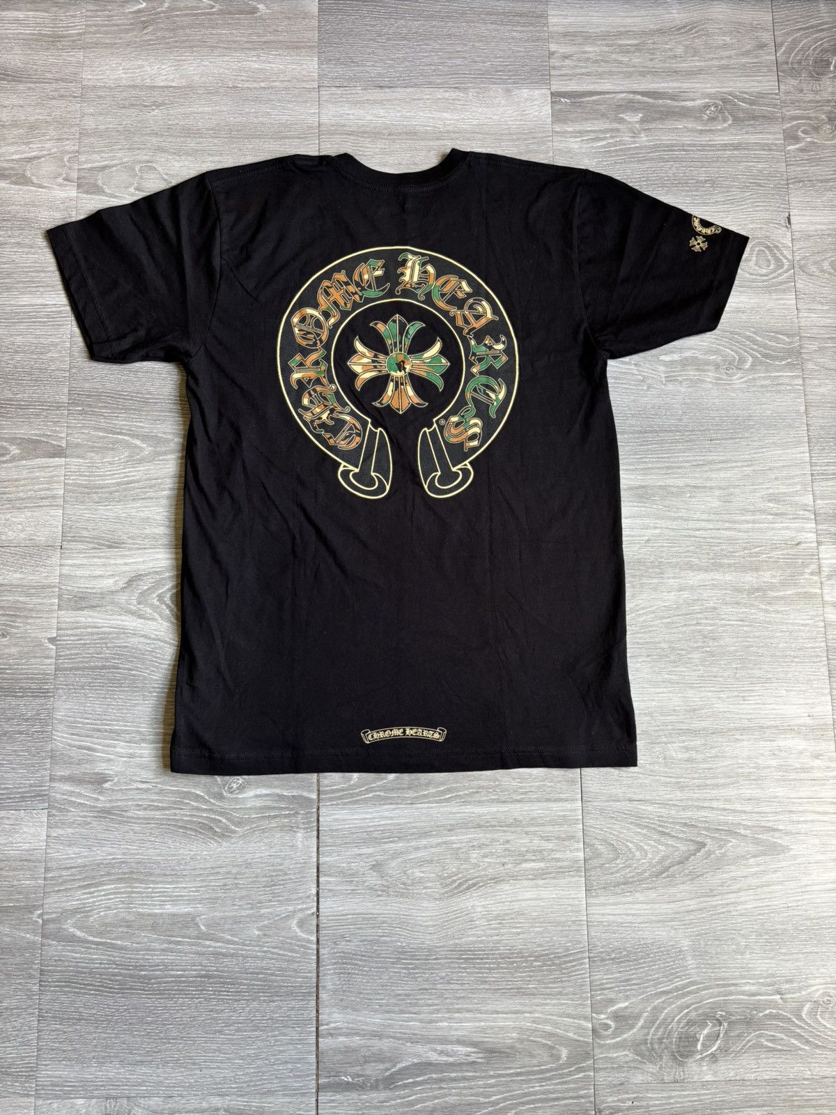 Chrome Hearts Chrome Hearts Camo Horseshoe Tee Size US L / EU 52-54 / 3 - 1 Thumbnail