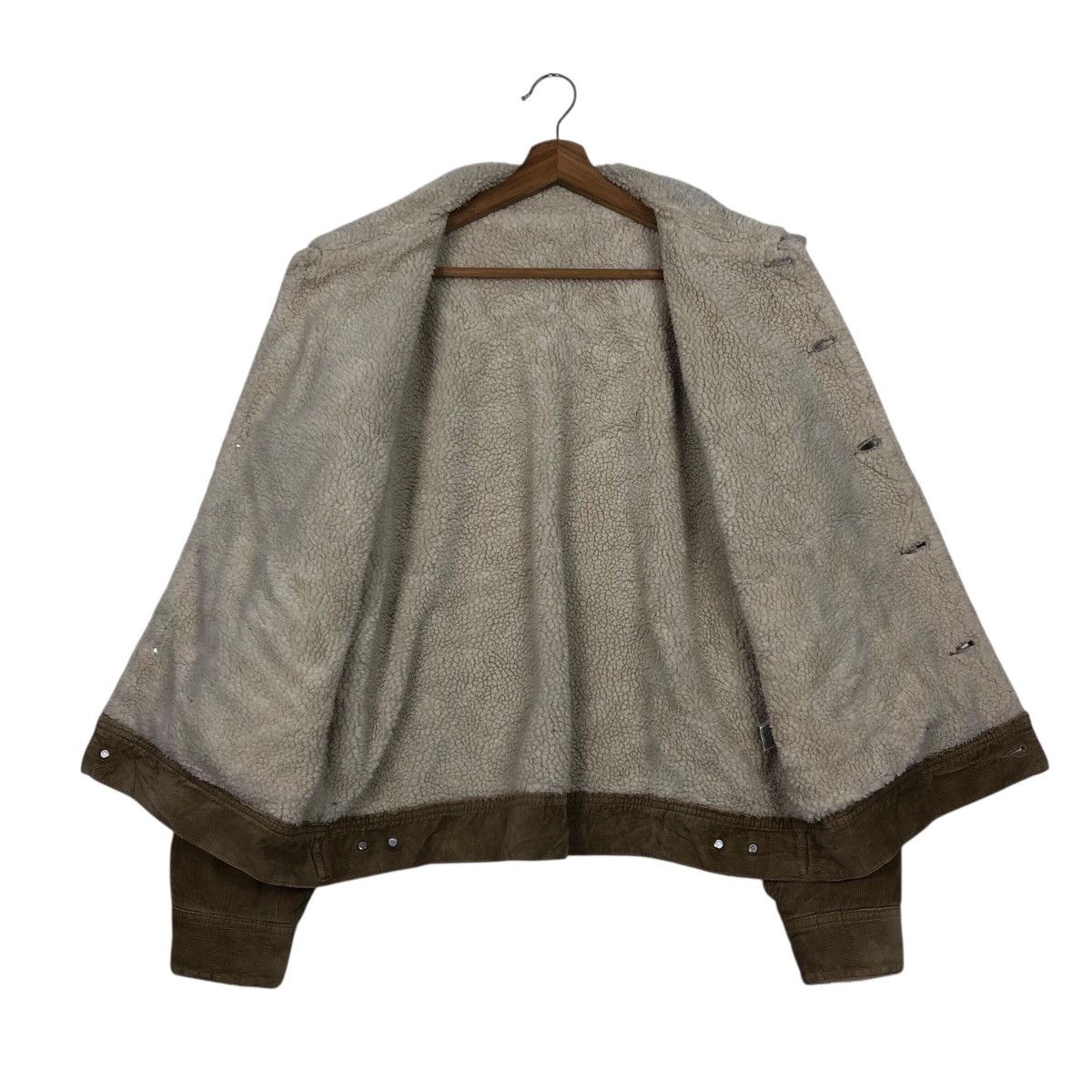 Japanese Brand 📌Vtg Trucker Biker Corduroy Jacket GU Blanket Issey Miyake Size US L / EU 52-54 / 3 - 15 Thumbnail