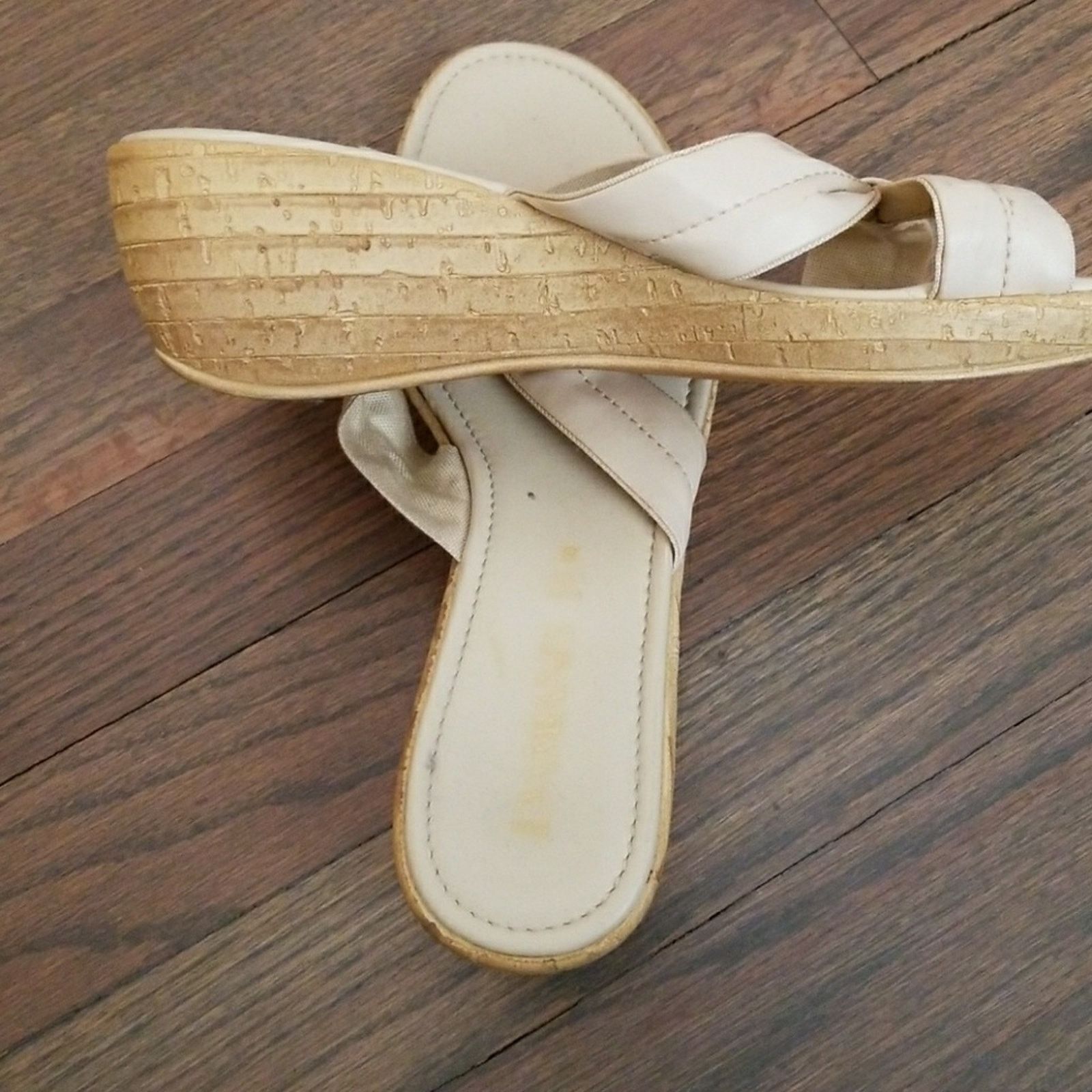 & Other Stories Cream Damian's Sandals Size US 6 / IT 36 - 4 Thumbnail