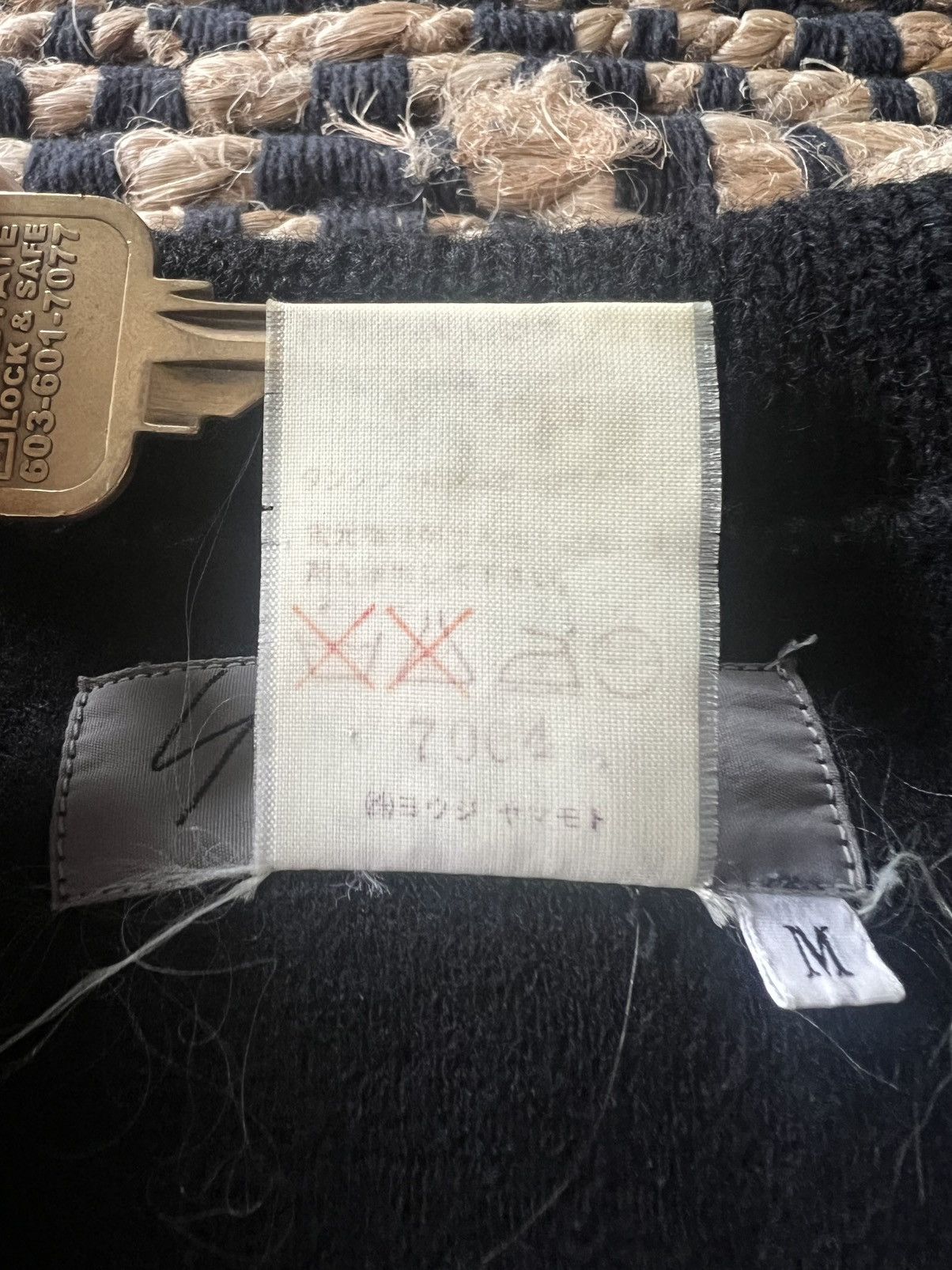 Yohji Yamamoto Yohji Yamamoto Pour Homme AW95 Black Tulip Knit Cardigan Size US M / EU 48-50 / 2 - 4 Thumbnail