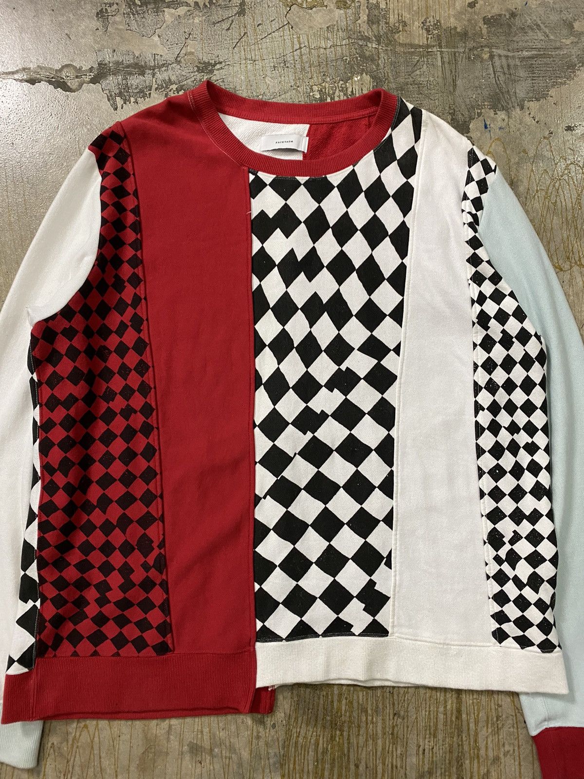 Facetasm 7 Cut Rebuild Checked sweatshirt Size US XL / EU 56 / 4 - 3 Thumbnail