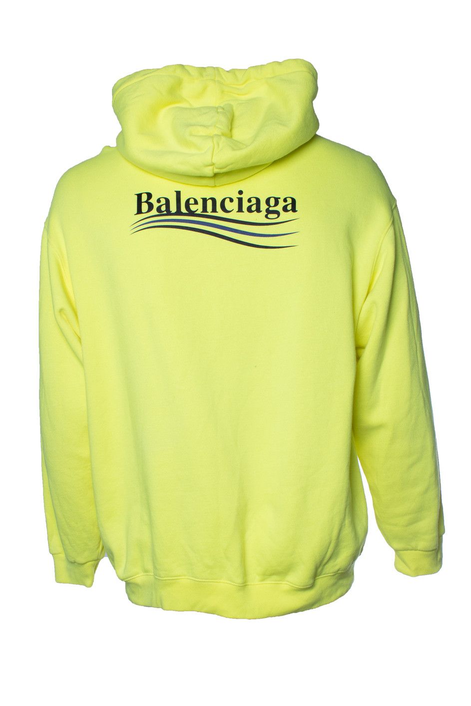 Balenciaga Balenciaga, yellow hoodie with logo Size US M / EU 48-50 / 2 - 2 Thumbnail