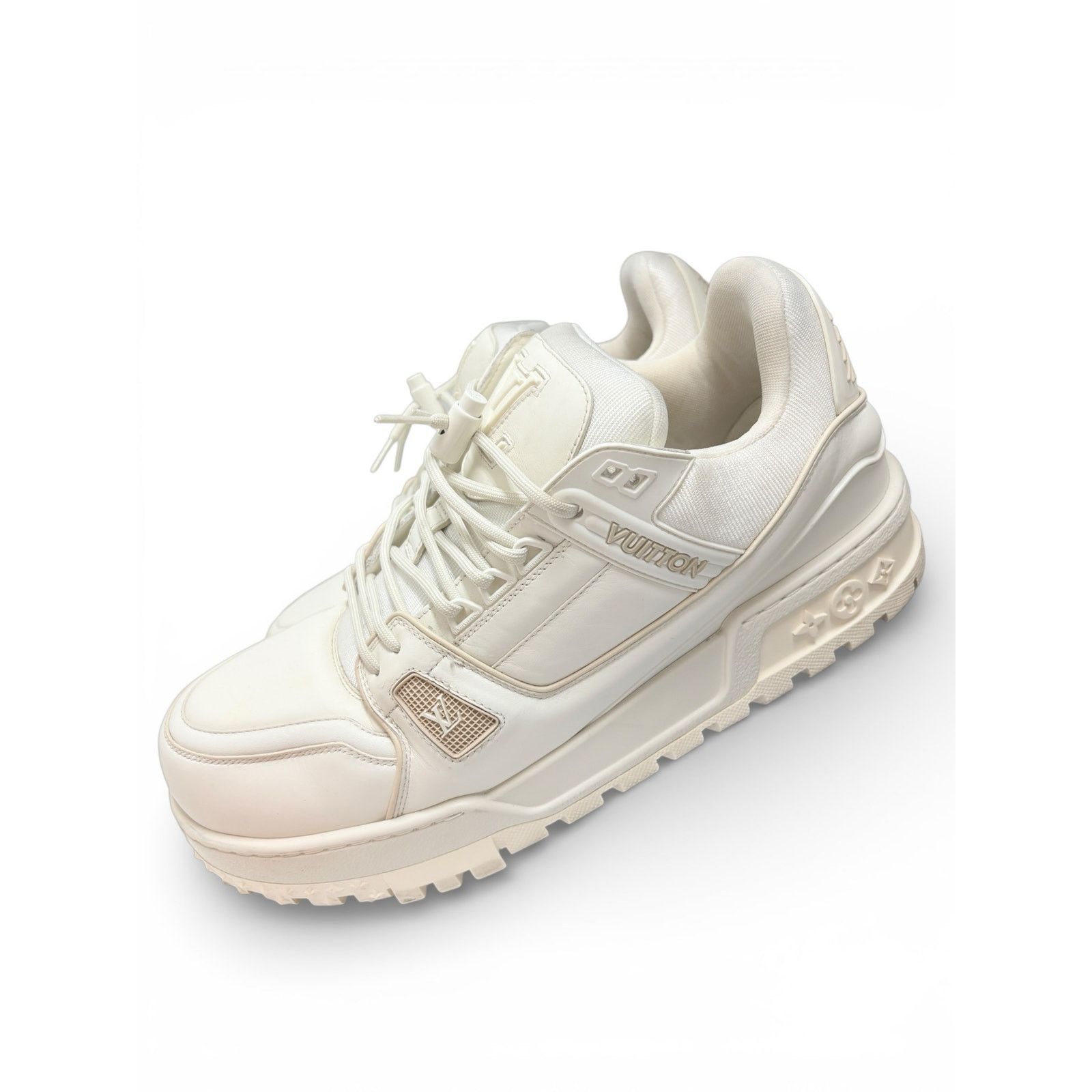 Louis Vuitton Louis Vuitton Maxi Trainer ' White ' | Size 11LV Size US 13 / EU 46 - 1 Thumbnail