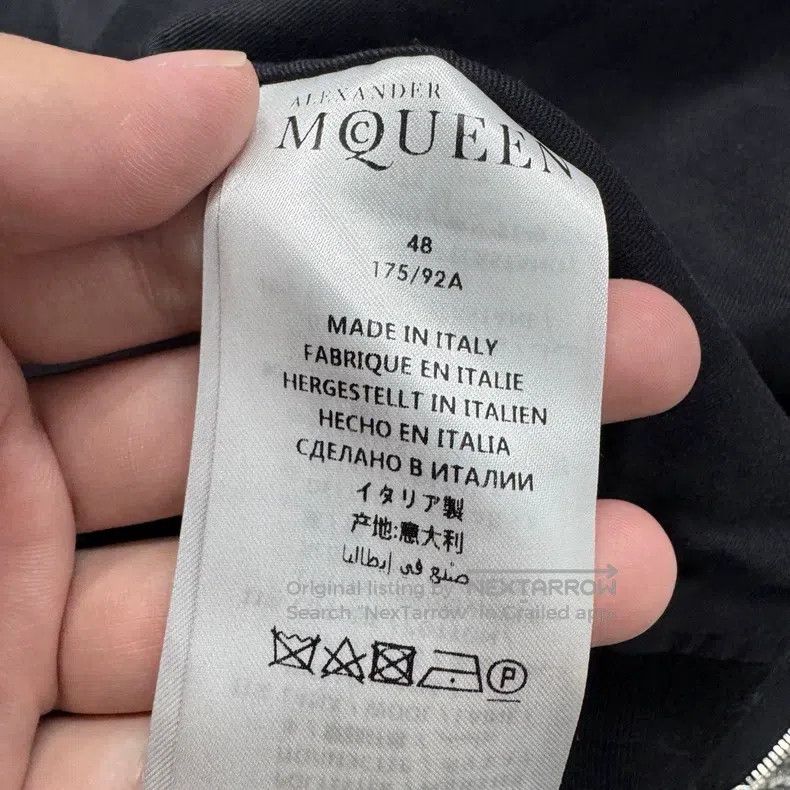 Alexander McQueen Alexander Mcqueen Jacket with a pin pattern Size US M / EU 48-50 / 2 - 4 Thumbnail