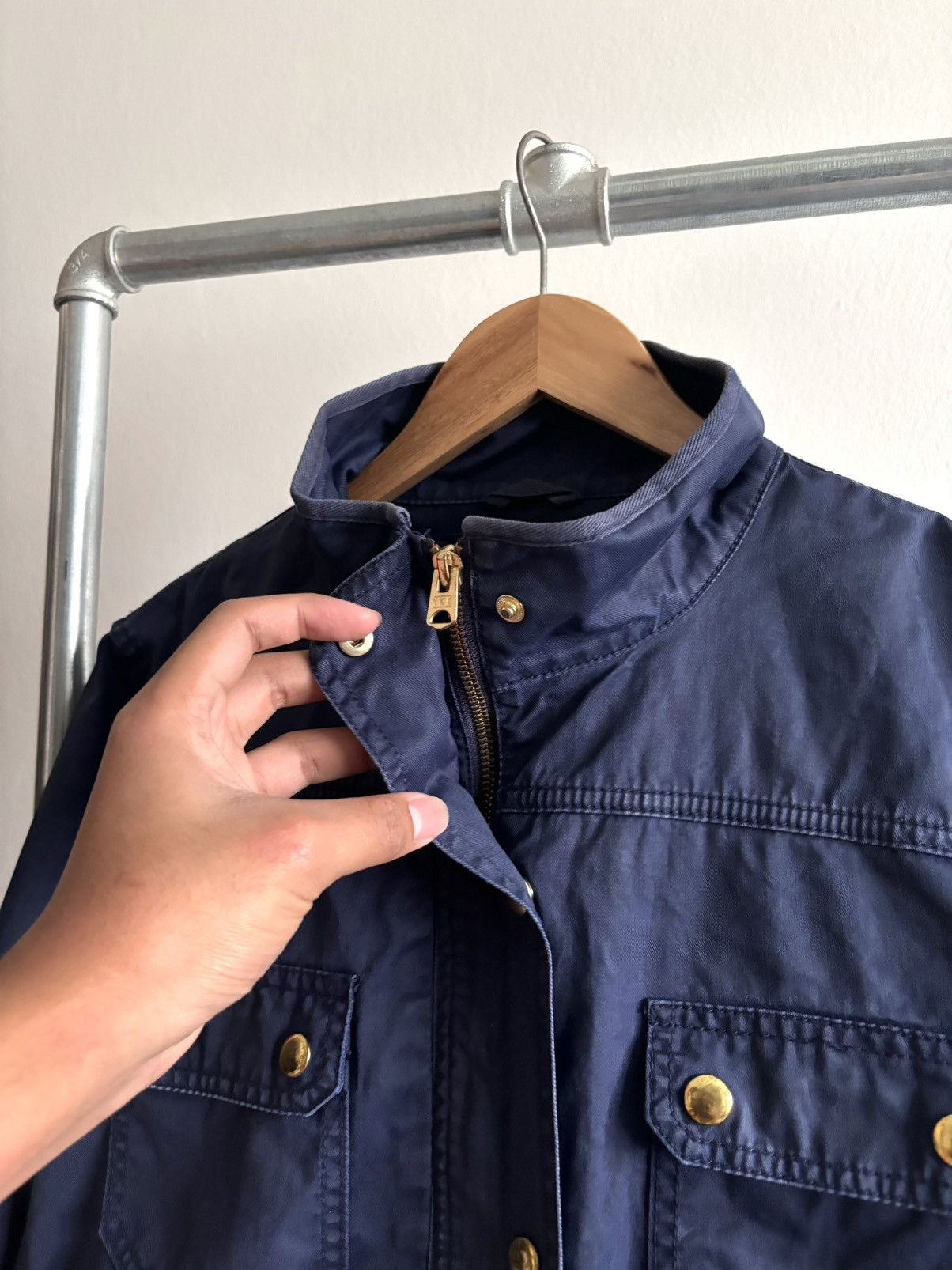 J.Crew Vintage J.CREW Jacket Navy Size US S / EU 44-46 / 1 - 4 Thumbnail