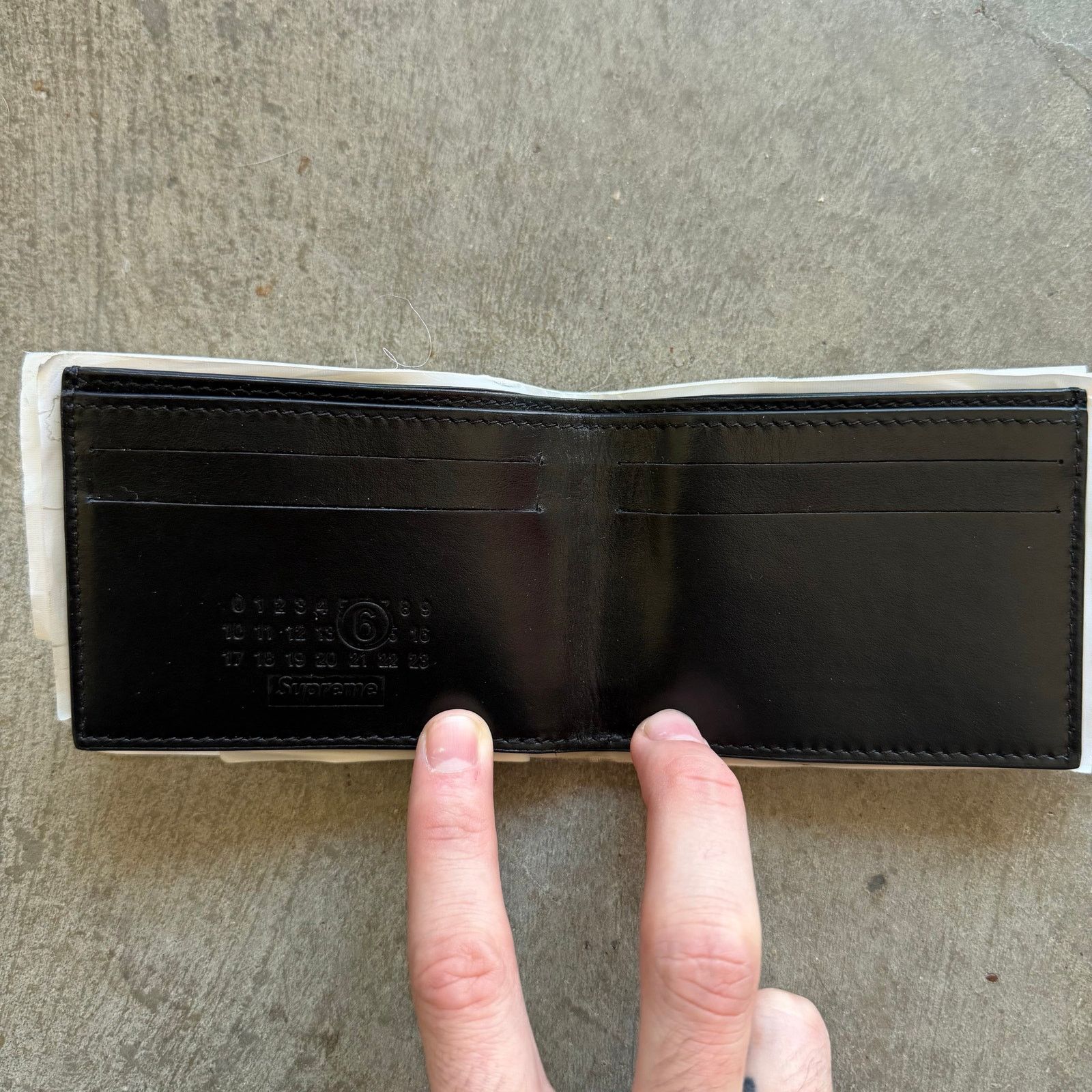 Supreme Supreme x MM6 Maison Margiela Receipt Wallet Size ONE SIZE - 8 Thumbnail