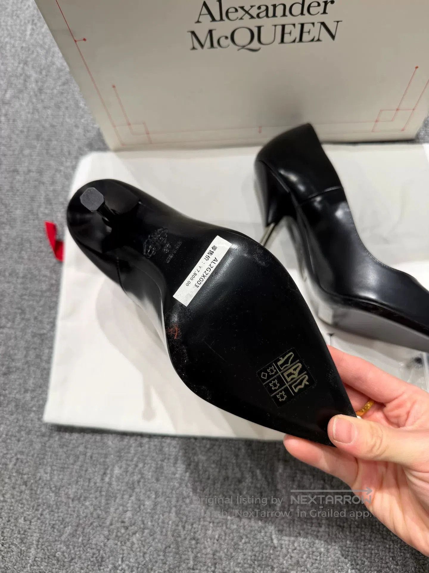 Alexander McQueen Alexander McQueen Studded Pointed Toe Heels. Size US 4 / IT 34 - 5 Thumbnail
