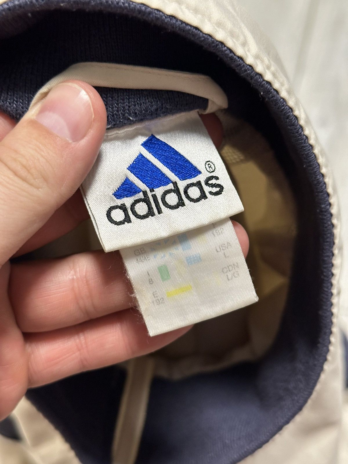 Adidas × Japanese Brand × Vintage Vintage 2001 Adidas Track Jacket Size US L / EU 52-54 / 3 - 4 Thumbnail