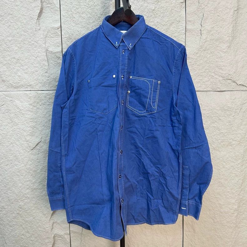 Givenchy Givenchy Solid long-sleeve shirt size 38 ys0 Size US M / EU 48-50 / 2 - 1 Thumbnail
