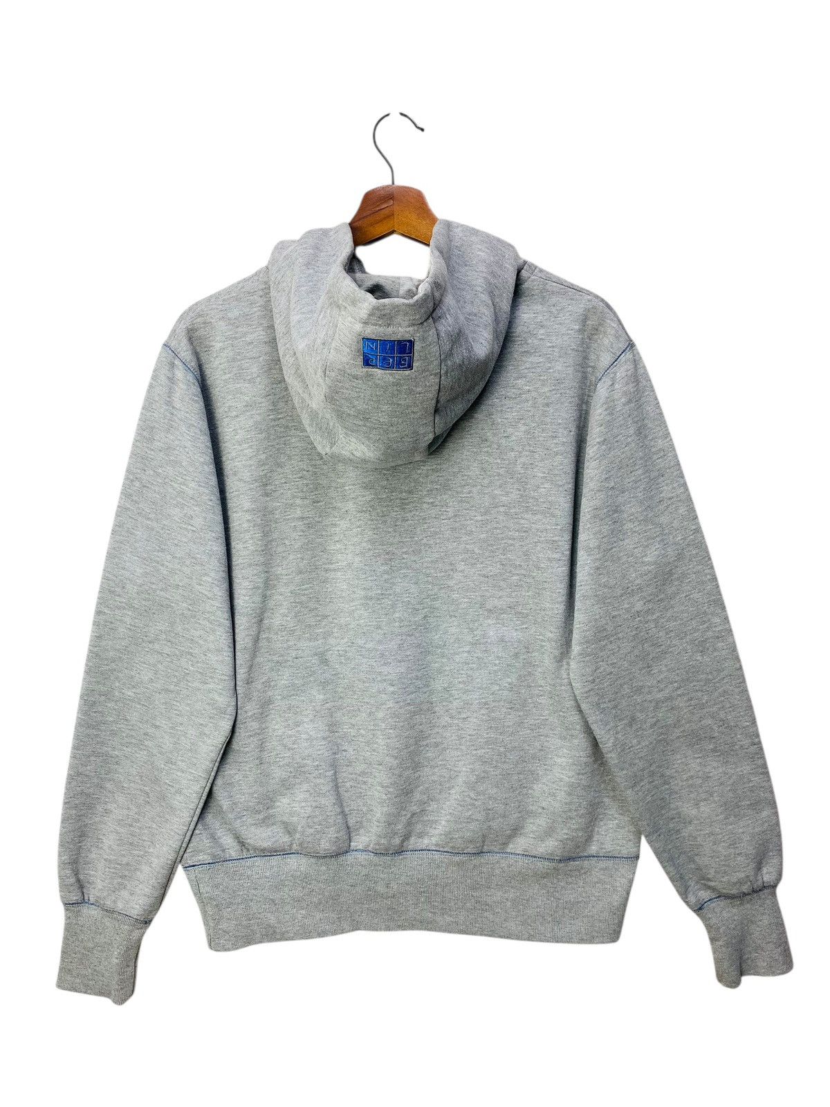 Vintage Berlin Germany Hoodie Big Logo Pullover Grey Size Small Size US S / EU 44-46 / 1 - 5 Thumbnail